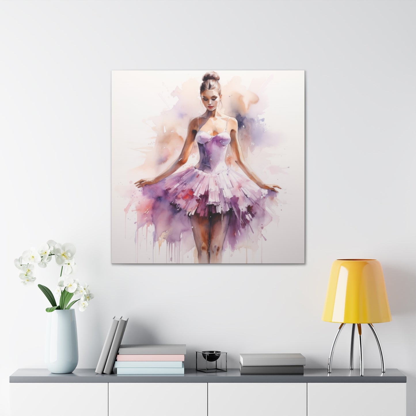 Gallery Wrapped Canvas, Ballerina Beauty, Ballet Art Canvas – Joanna