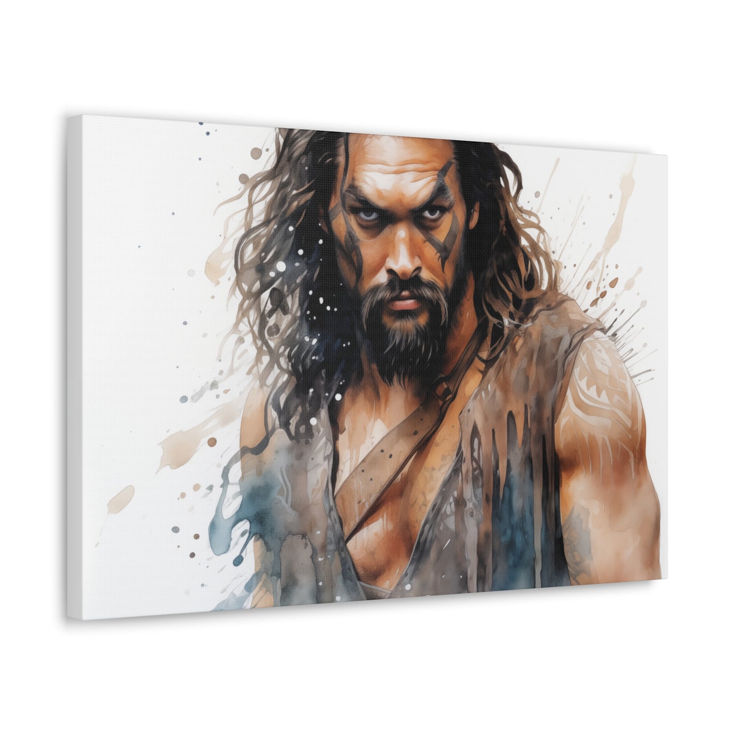 Gallery Wrapped Canvas, Celebrity Inspired, Pop Art Canvas – Jason Also
