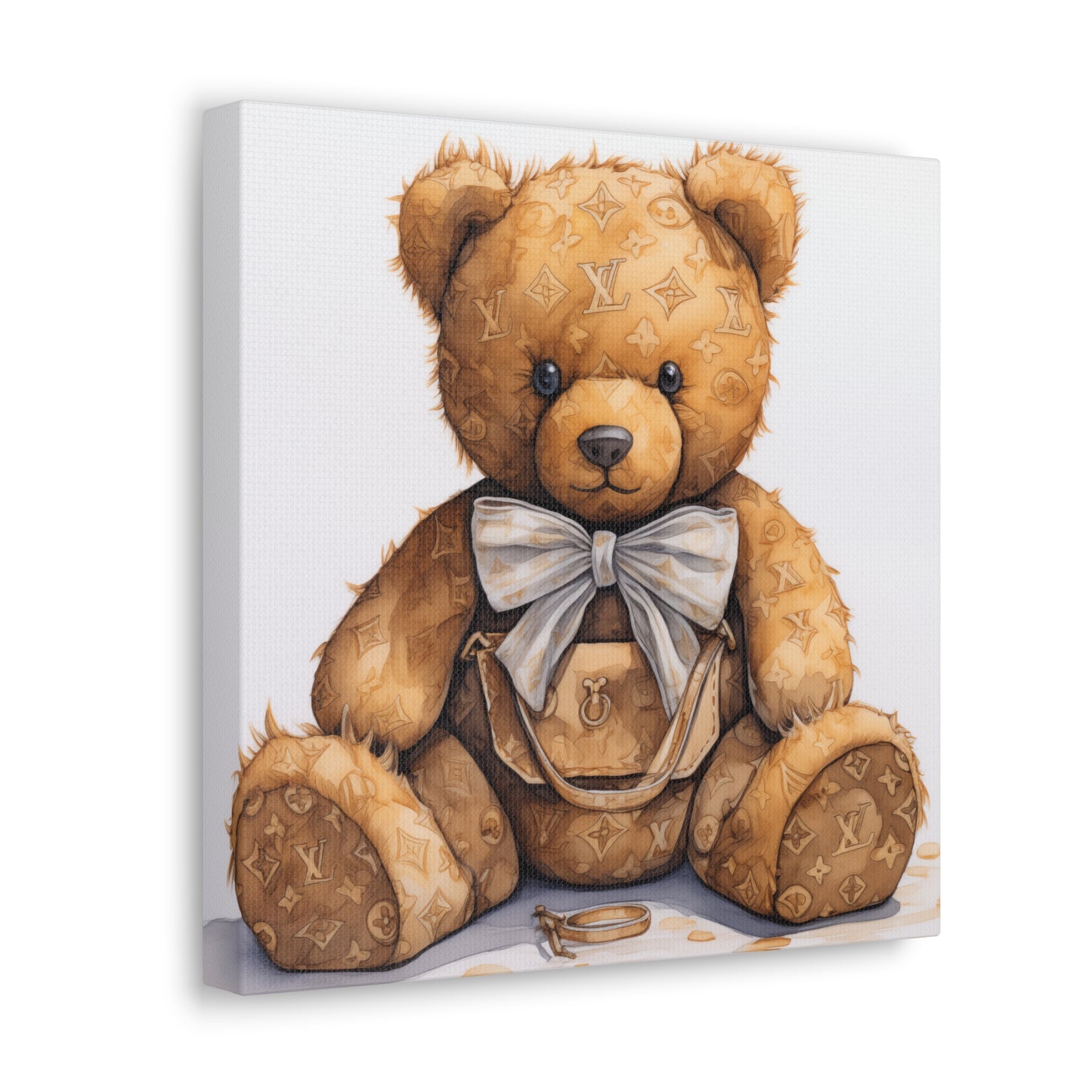 Canvas Gallery Wrap - LV Bear Wall Art - Ring