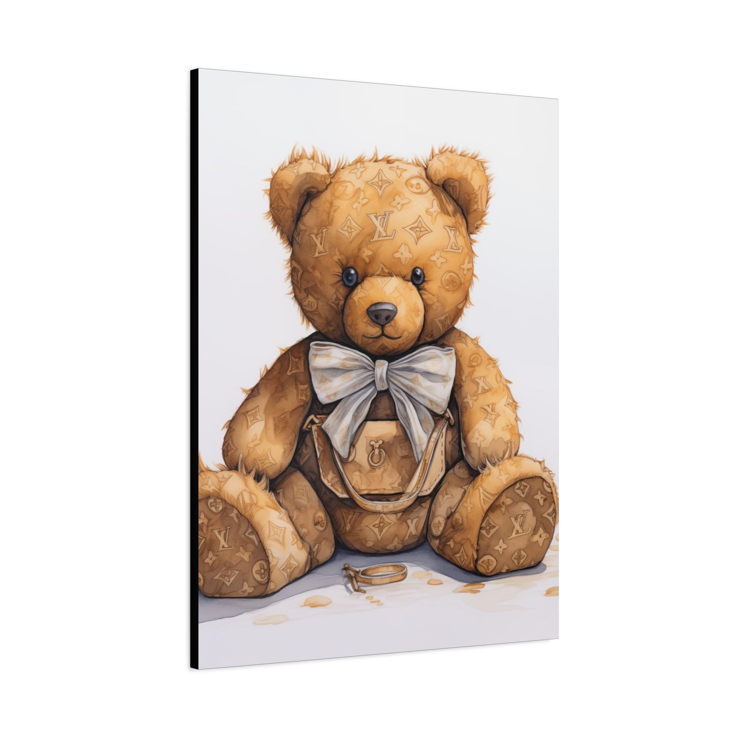Canvas Gallery Wrap - Designer Trunk Bear Wall Art - Ring