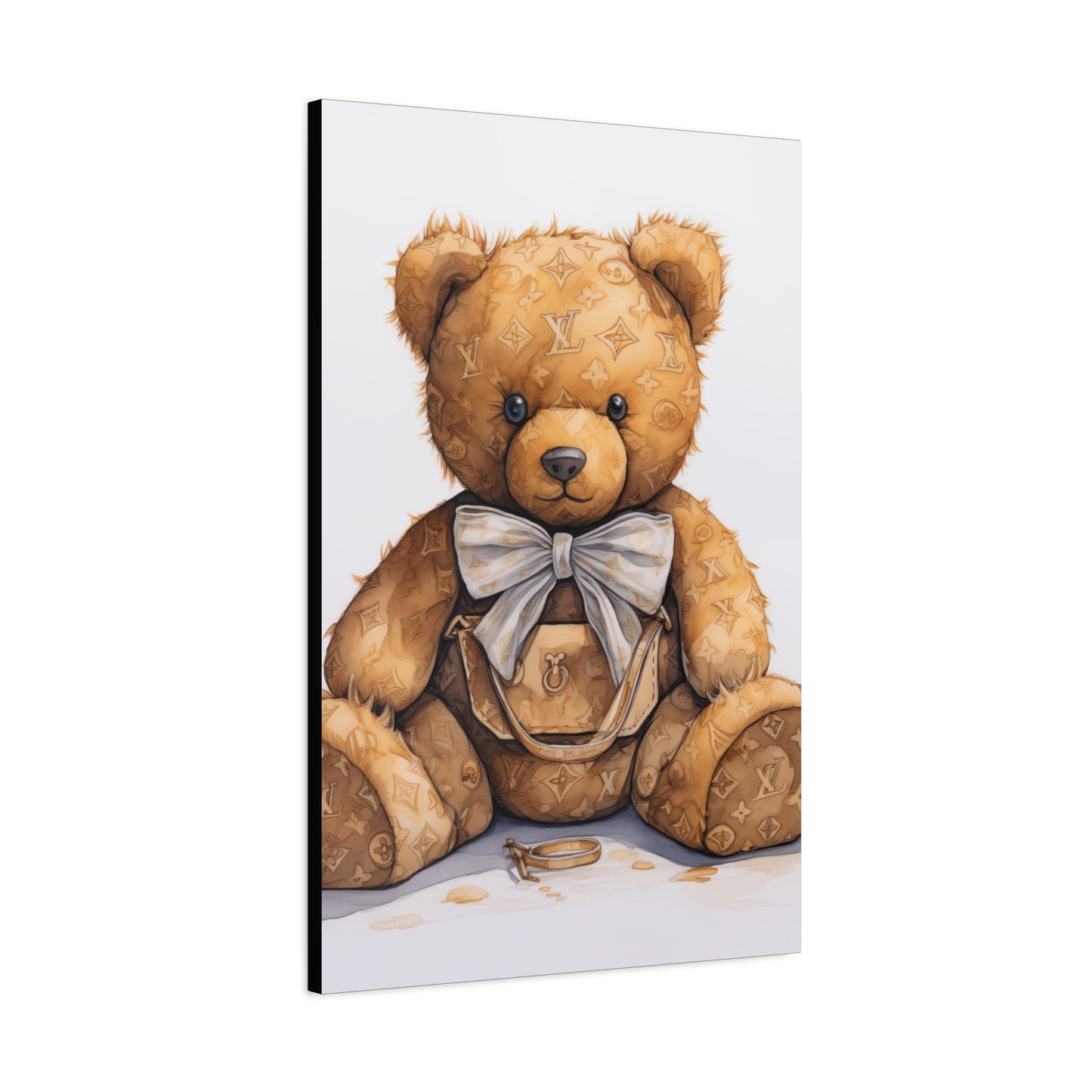 Canvas Gallery Wrap - Designer Trunk Bear Wall Art - Ring