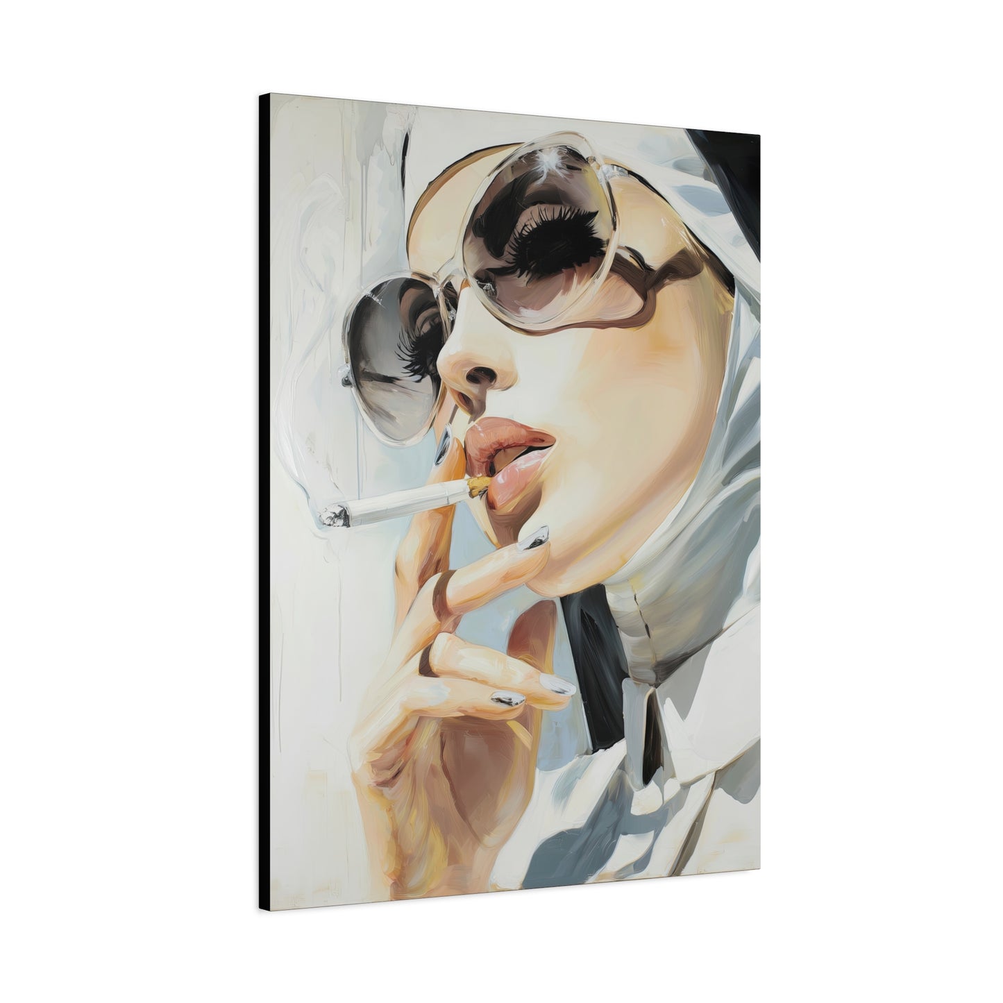 Gallery Wrapped Canvas, Habits and Heresy Art Canvas, Naughty Nuns Art Canvas – Sister Theodora