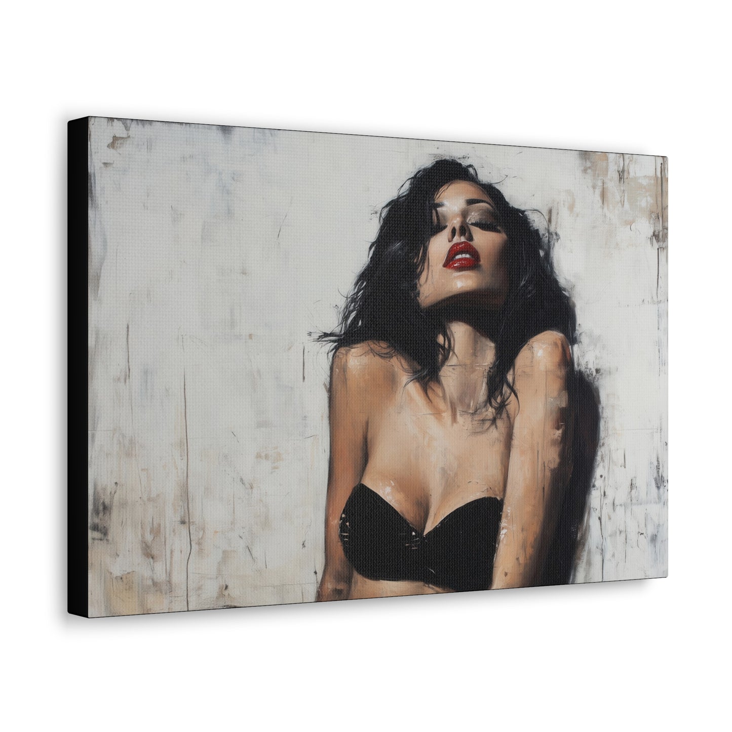 Gallery Wrapped Canvas, Sinners and Saints Art Canvas, Erotic Art Canvas – Alexa