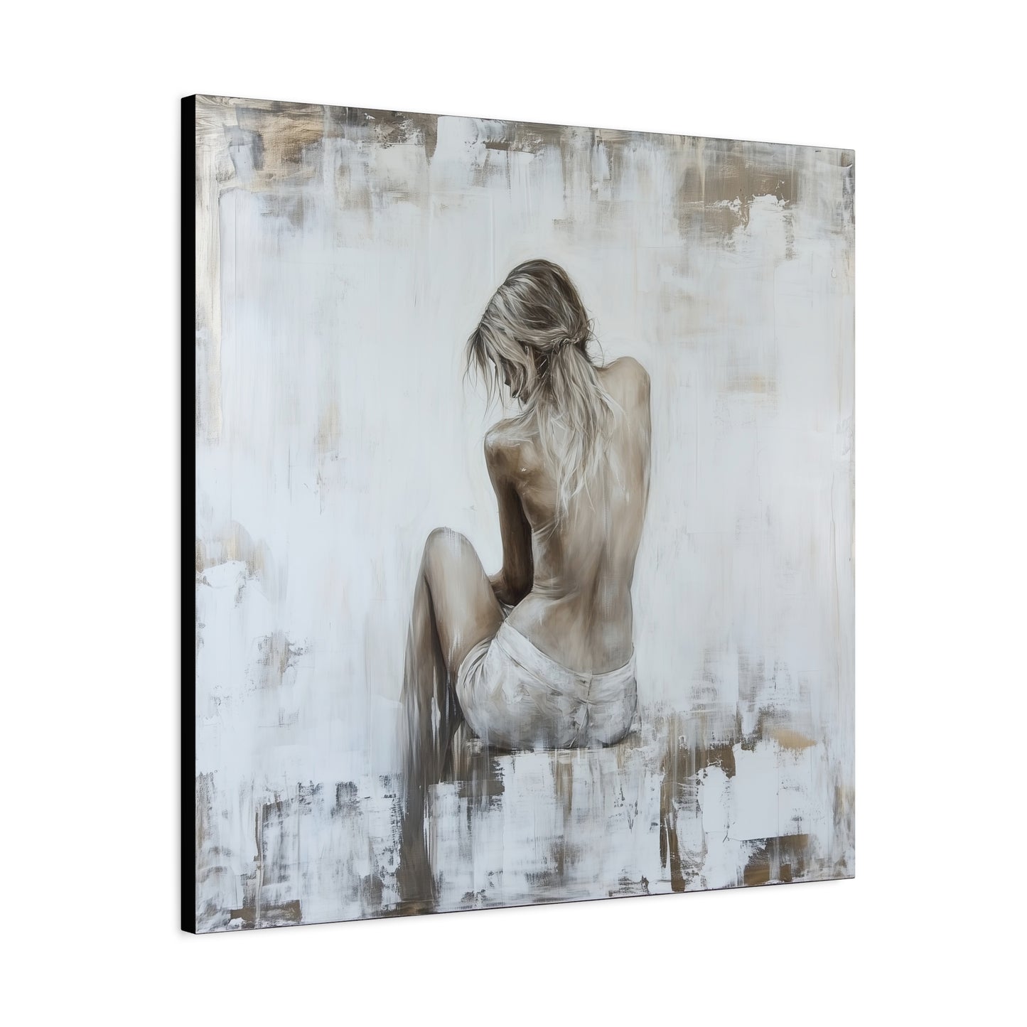 Gallery Wrapped Canvas, Sinners and Saints Art Canvas, Erotic Pinup Art Canvas – Katherine
