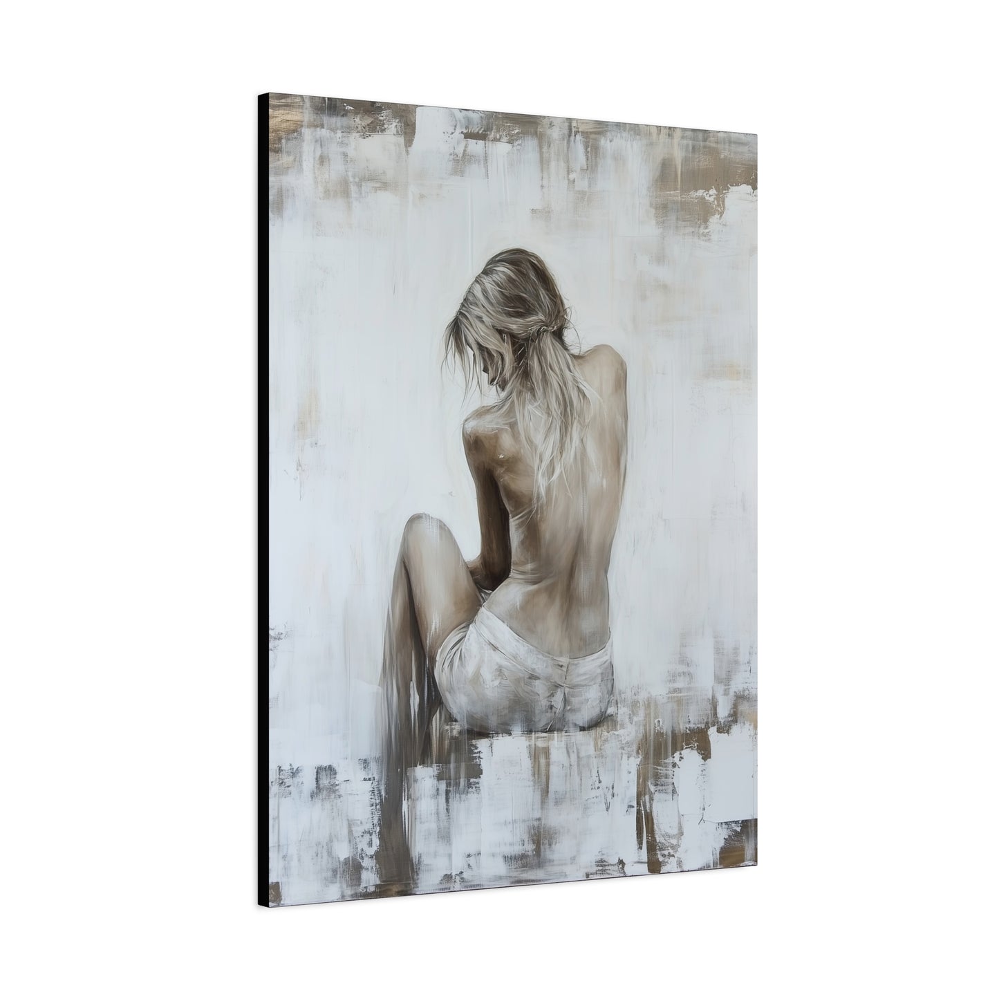 Gallery Wrapped Canvas, Sinners and Saints Art Canvas, Erotic Pinup Art Canvas – Katherine