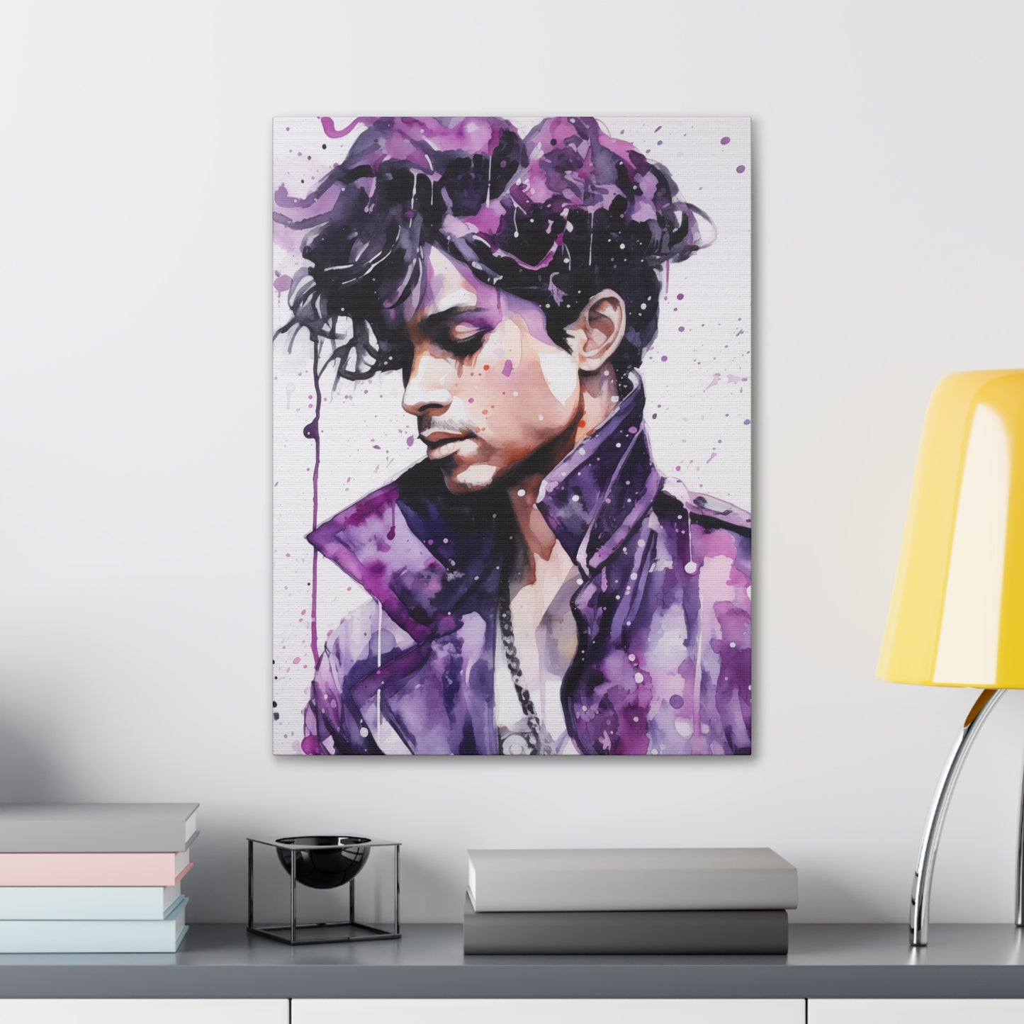 Gallery Wrapped Canvas, Celebrity Inspired, Pop Art Canvas – Prince Rogers Also