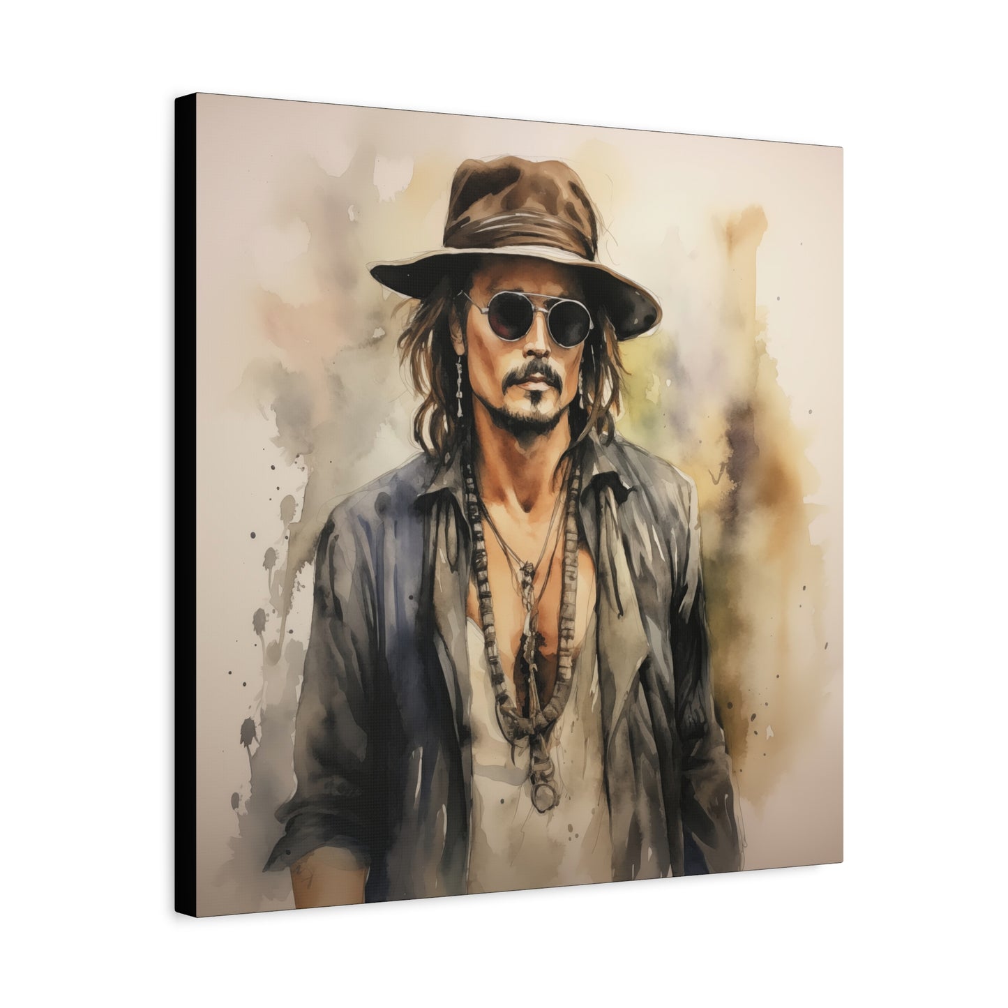 Gallery Wrapped Canvas, Celebrity Inspired, Pop Art Canvas – Depp