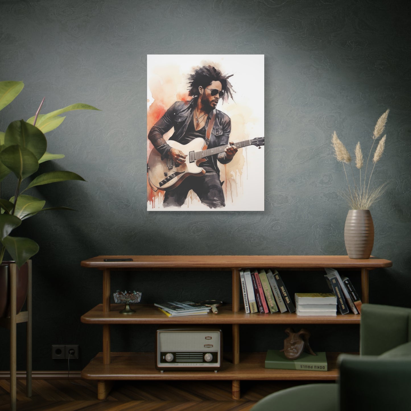 Gallery Wrapped Canvas, Celebrity Inspired, Pop Art Canvas – Lenny