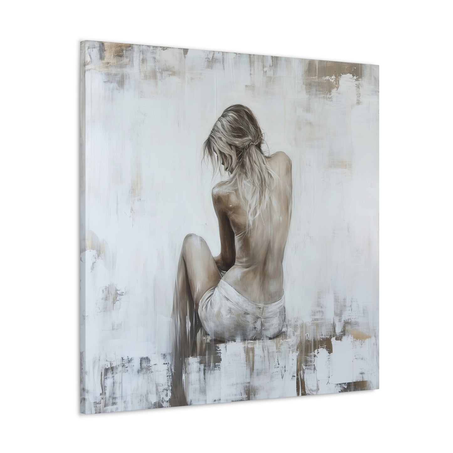 Gallery Wrapped Canvas, Sinners and Saints Art Canvas, Erotic Pinup Art Canvas – Katherine