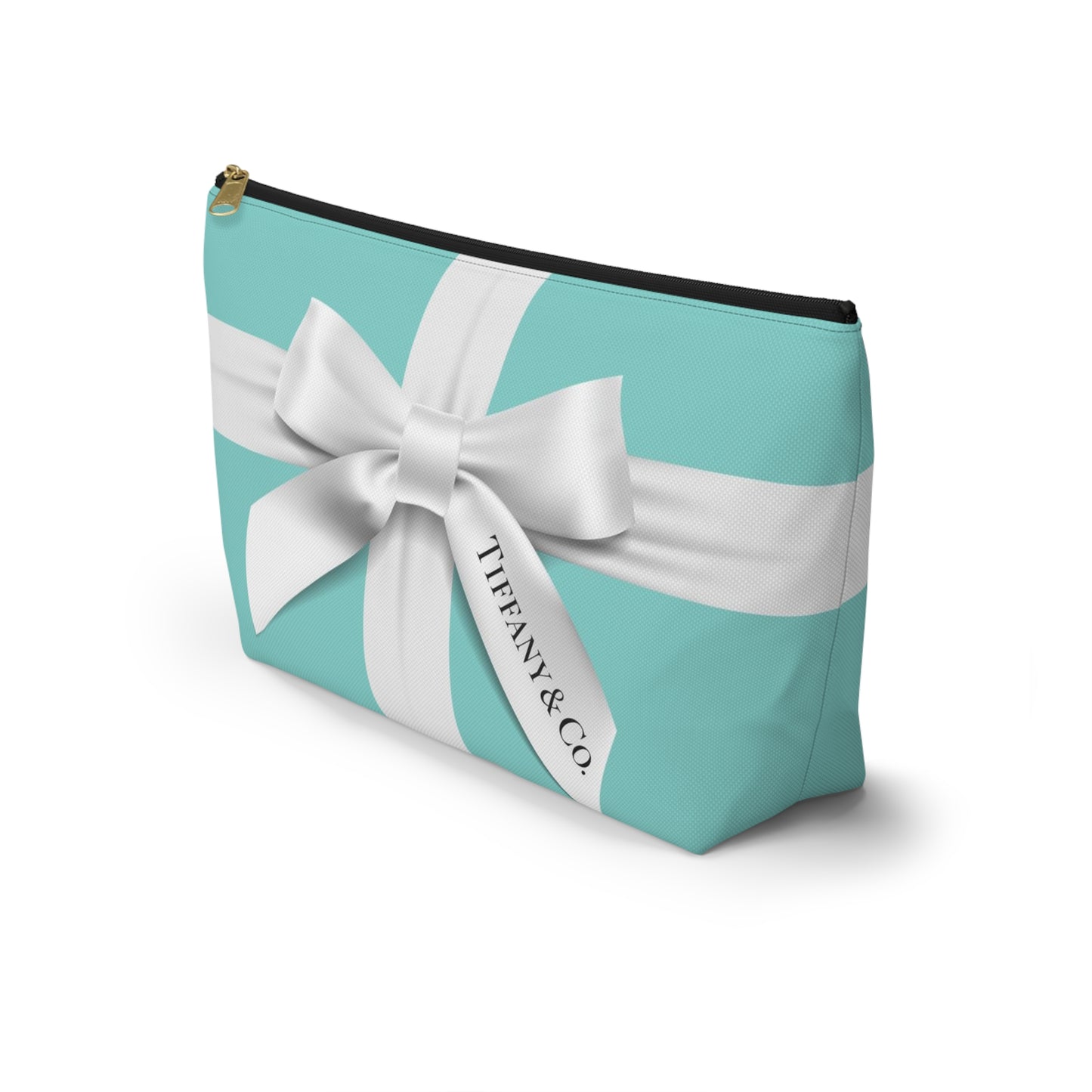 Accessory Cosmetic Travel Pouch - Robin Egg Blue, Little Blue Box, Your Name & Co.