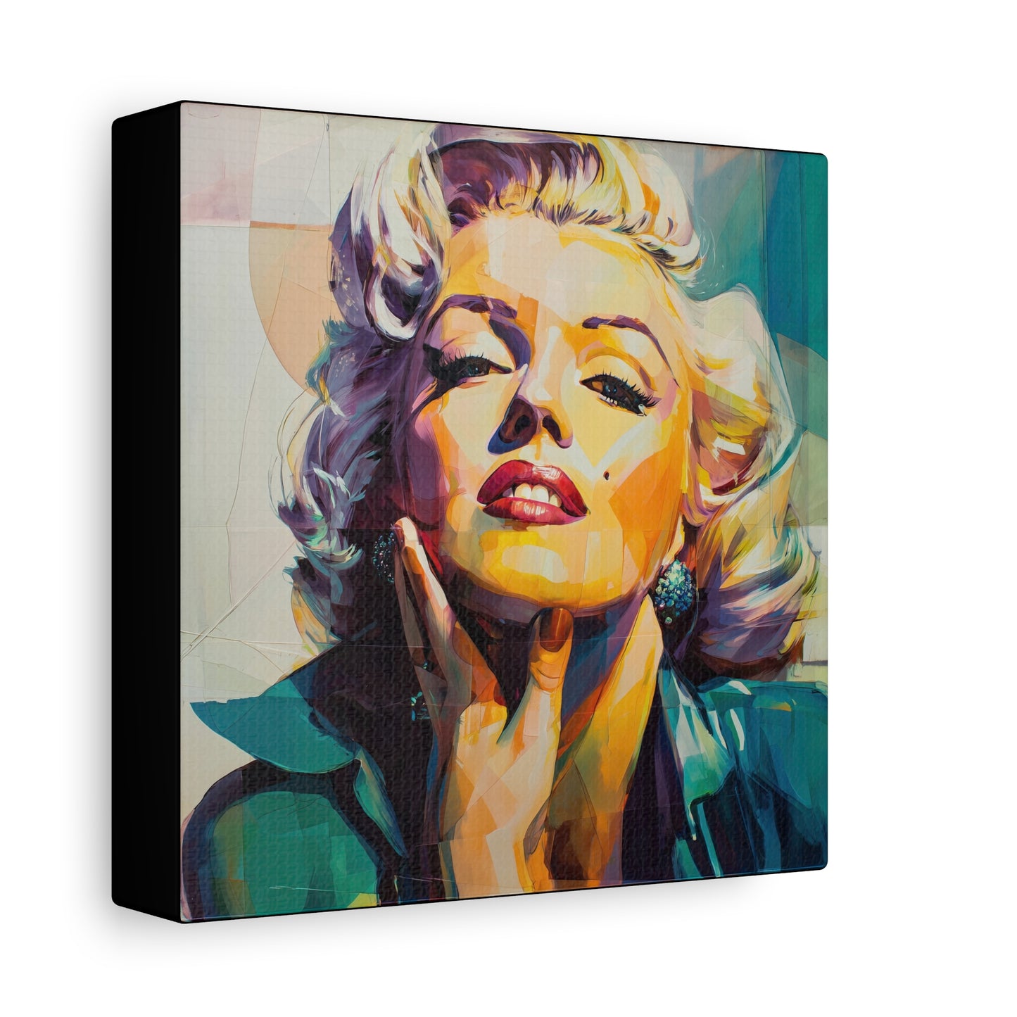Gallery Wrapped Canvas, The Diva Project Art Canvas, Pinup Art Canvas – Marilyn Monroe - TWO