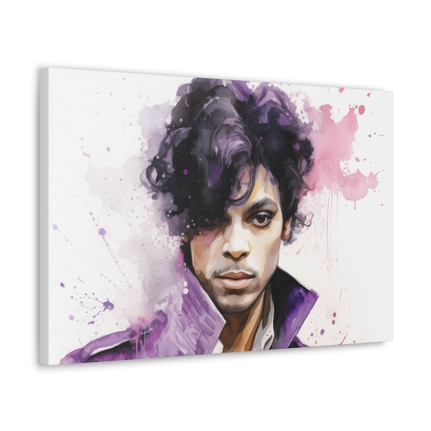 Gallery Wrapped Canvas, Celebrity Inspired, Pop Art Canvas – Prince Rogers