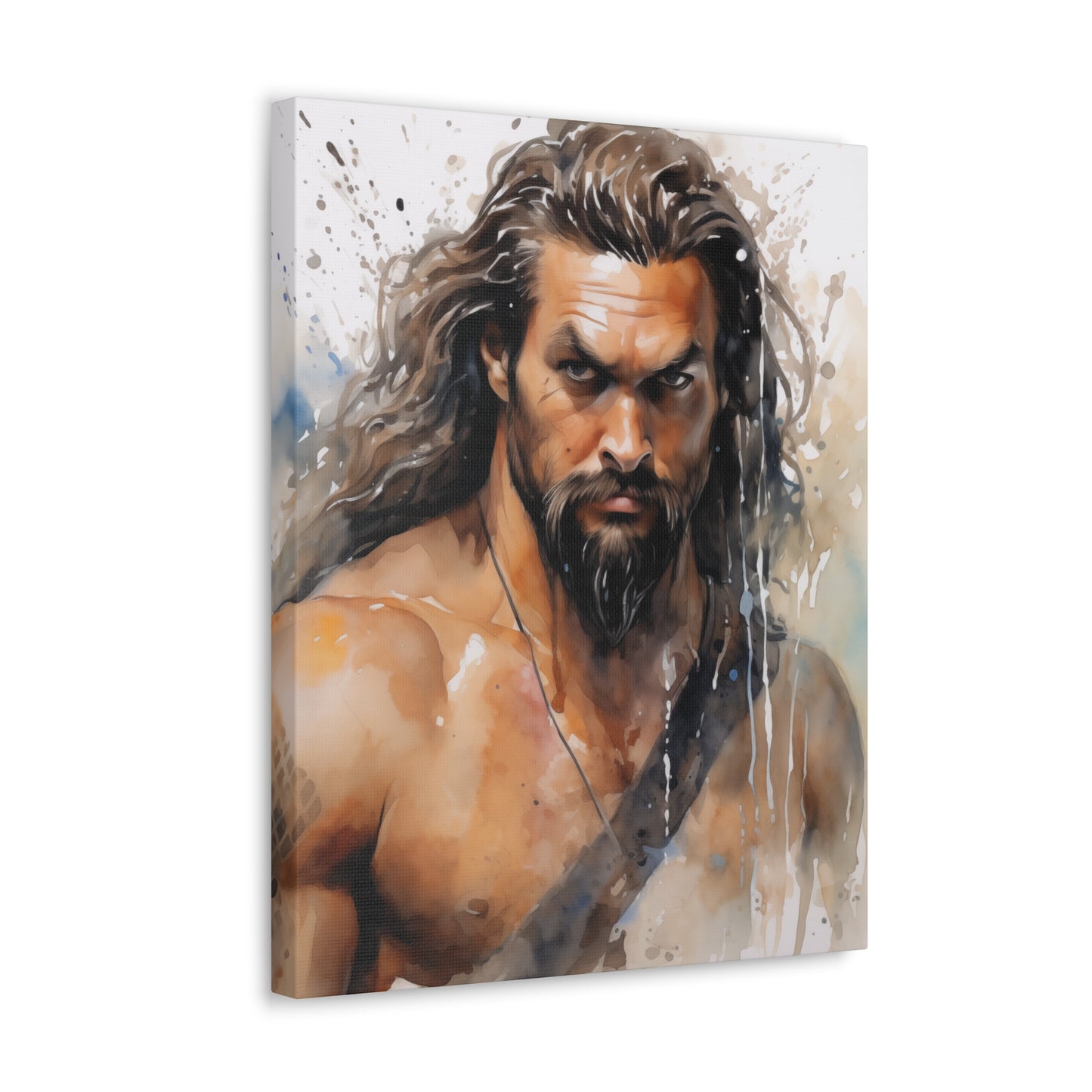Gallery Wrapped Canvas, Celebrity Inspired, Pop Art Canvas – Jason