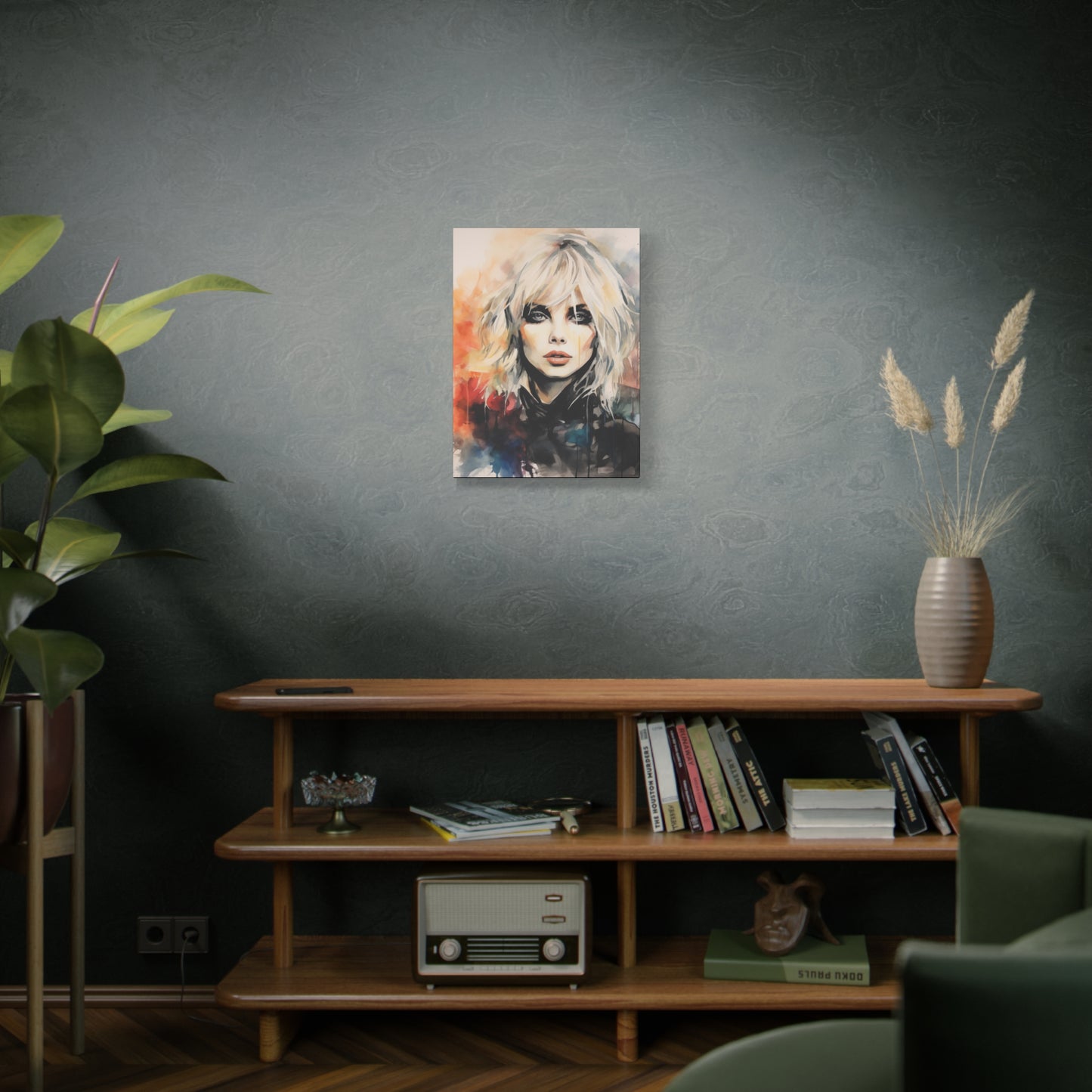 Gallery Wrapped Canvas, Celebrity Inspired, Pop Art Canvas – Debbie