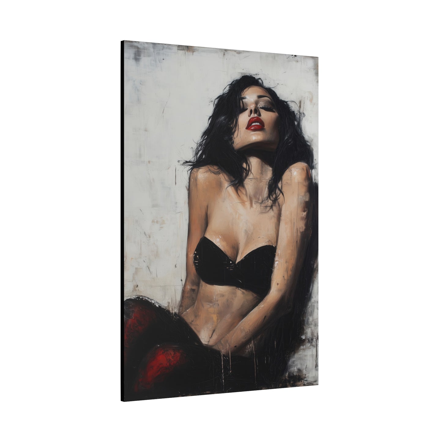 Gallery Wrapped Canvas, Sinners and Saints Art Canvas, Erotic Art Canvas – Alexa