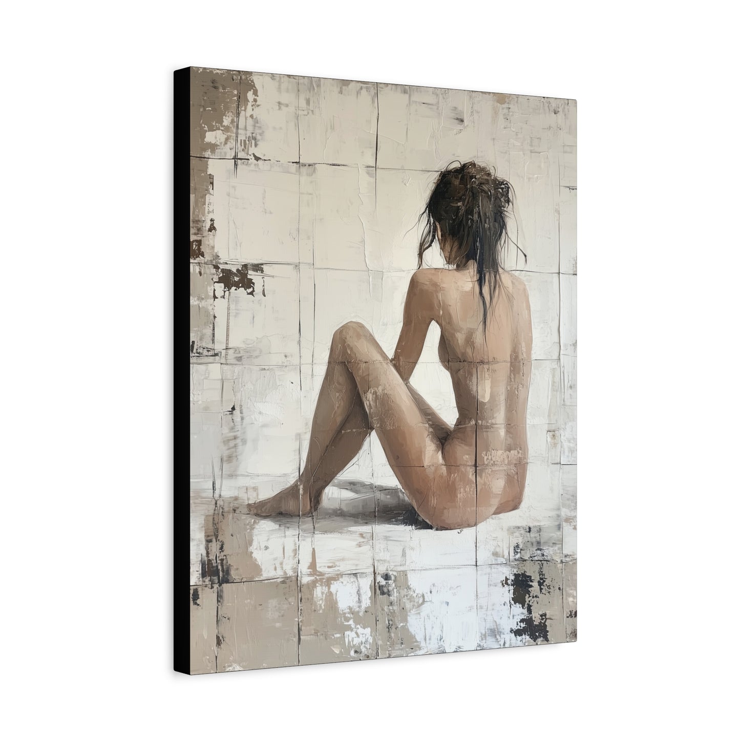 Gallery Wrapped Canvas, Sinners and Saints Art Canvas, Erotic Pinup Art Canvas – Eve