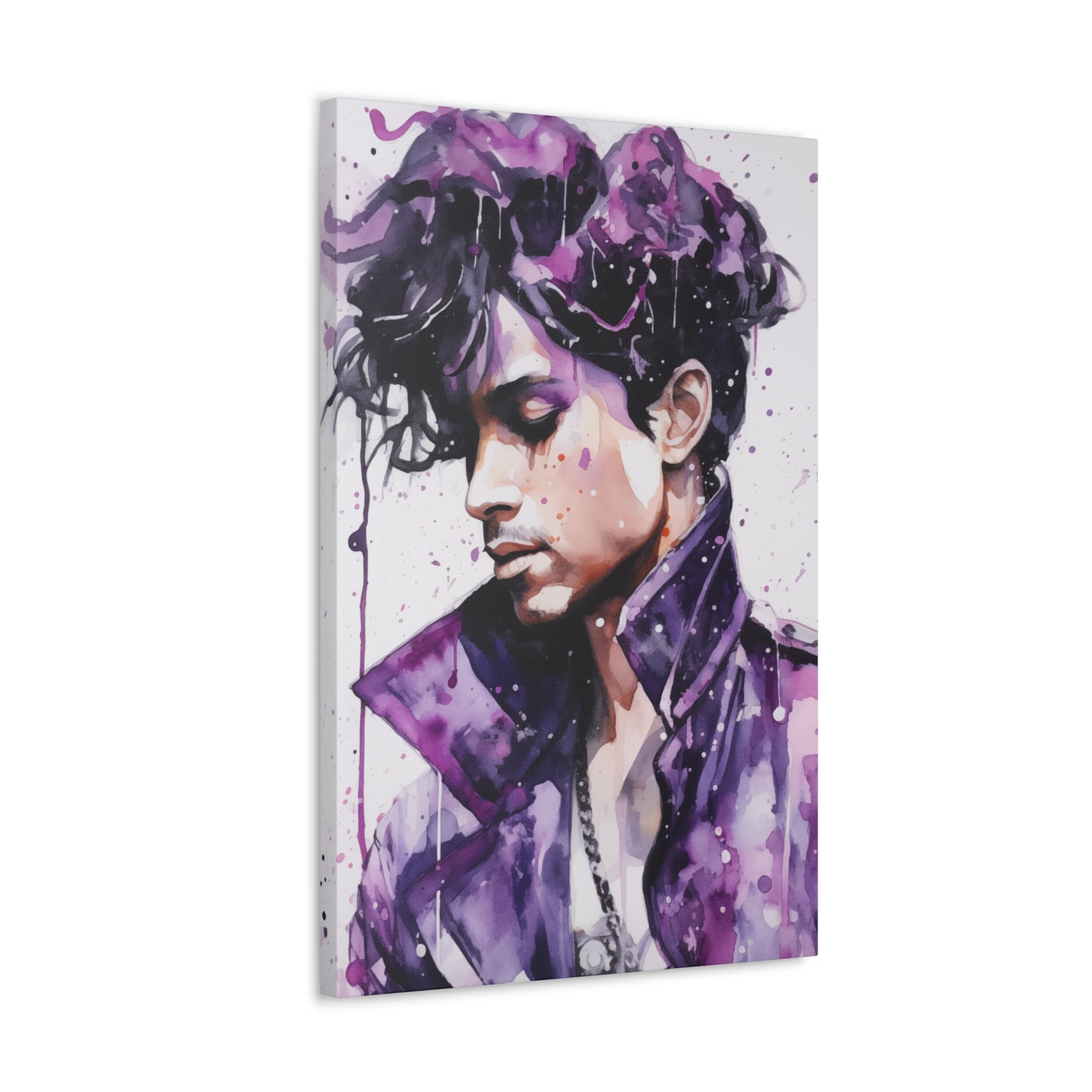 Gallery Wrapped Canvas, Celebrity Inspired, Pop Art Canvas – Prince Rogers Also