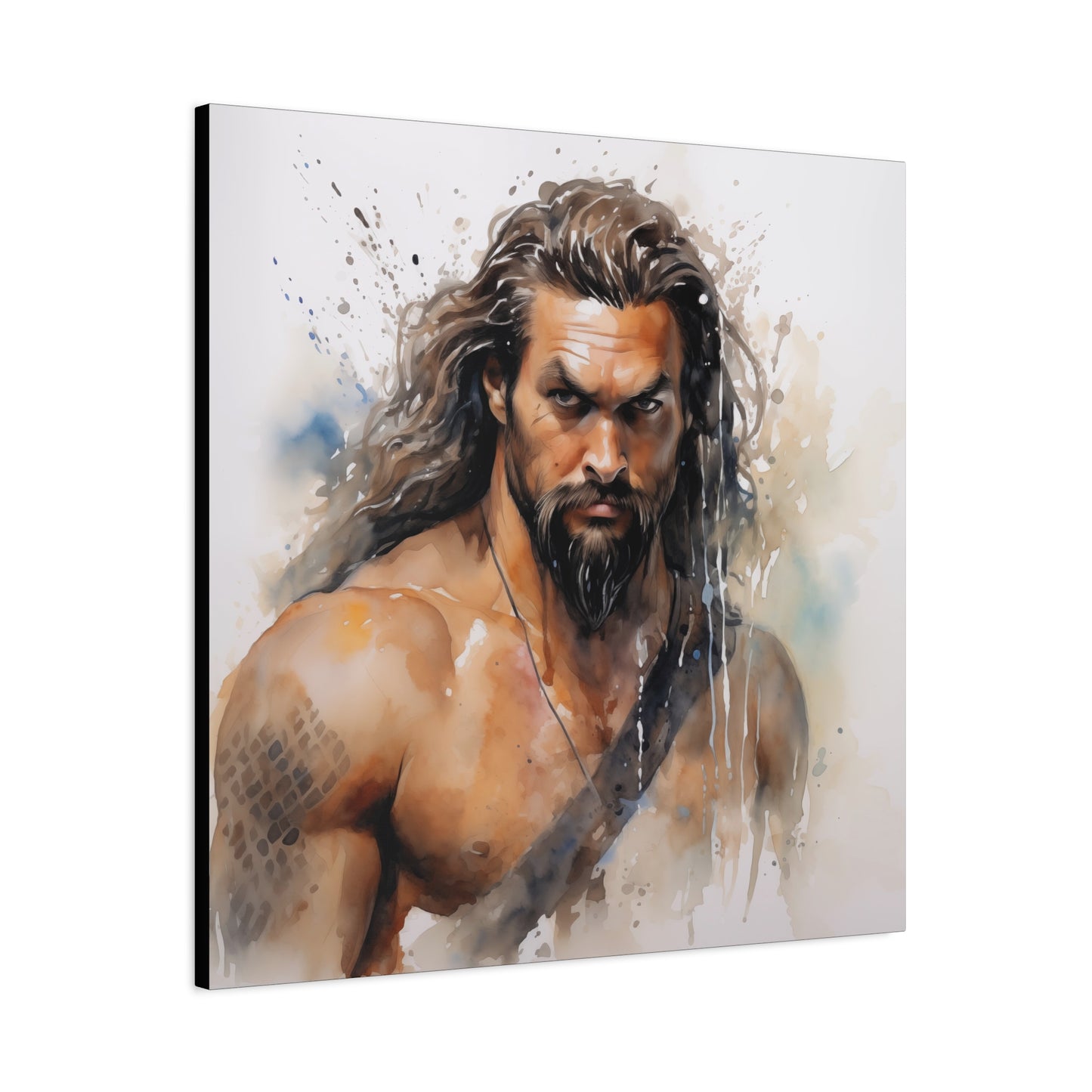 Gallery Wrapped Canvas, Celebrity Inspired, Pop Art Canvas – Jason