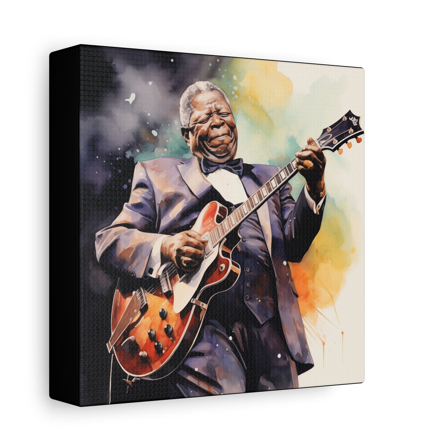 Gallery Wrapped Canvas, Celebrity Inspired, Pop Art Canvas – The King