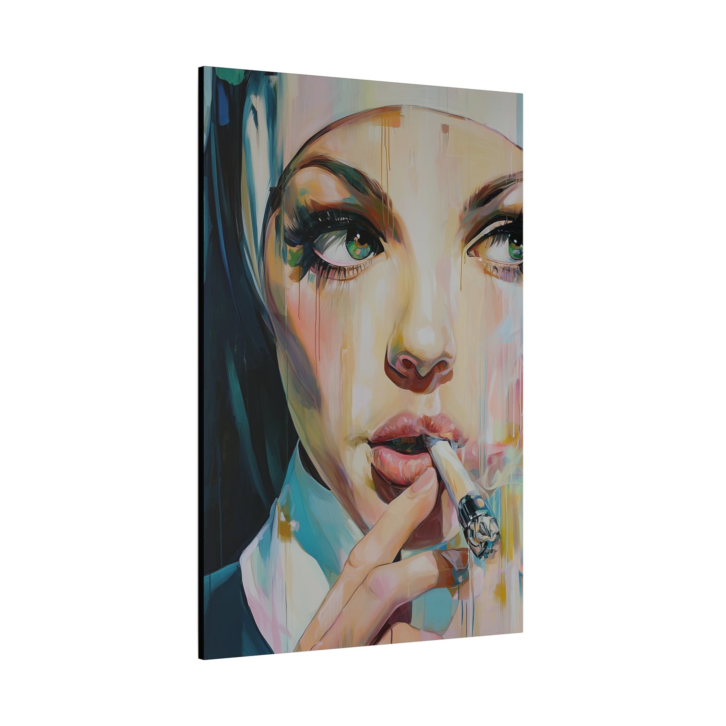 Gallery Wrapped Canvas, Habits and Heresy Art Canvas, Naughty Nuns Art Canvas – Sister Seraphine