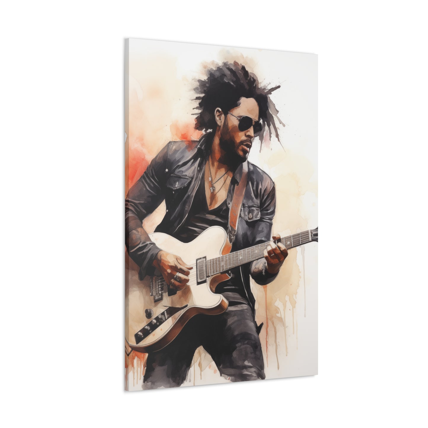 Gallery Wrapped Canvas, Celebrity Inspired, Pop Art Canvas – Lenny Also