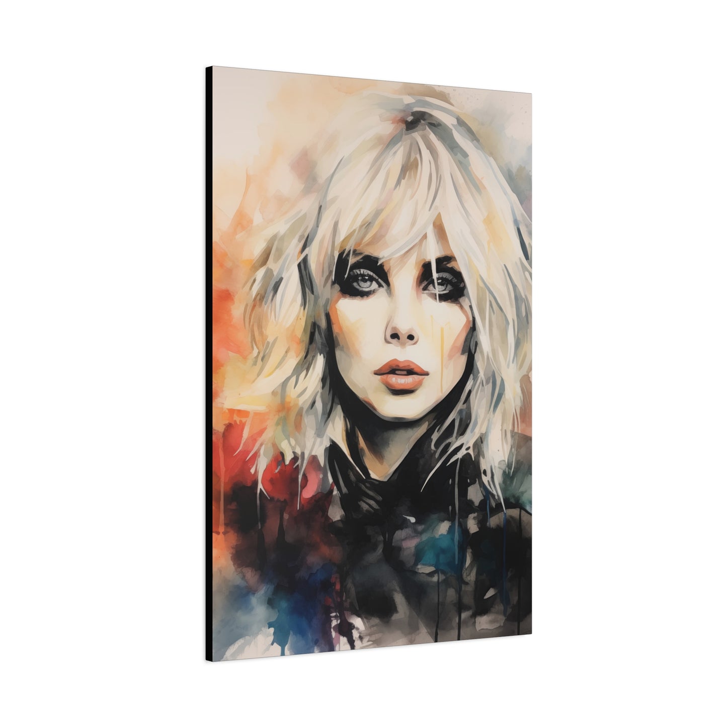 Gallery Wrapped Canvas, Celebrity Inspired, Pop Art Canvas – Debbie