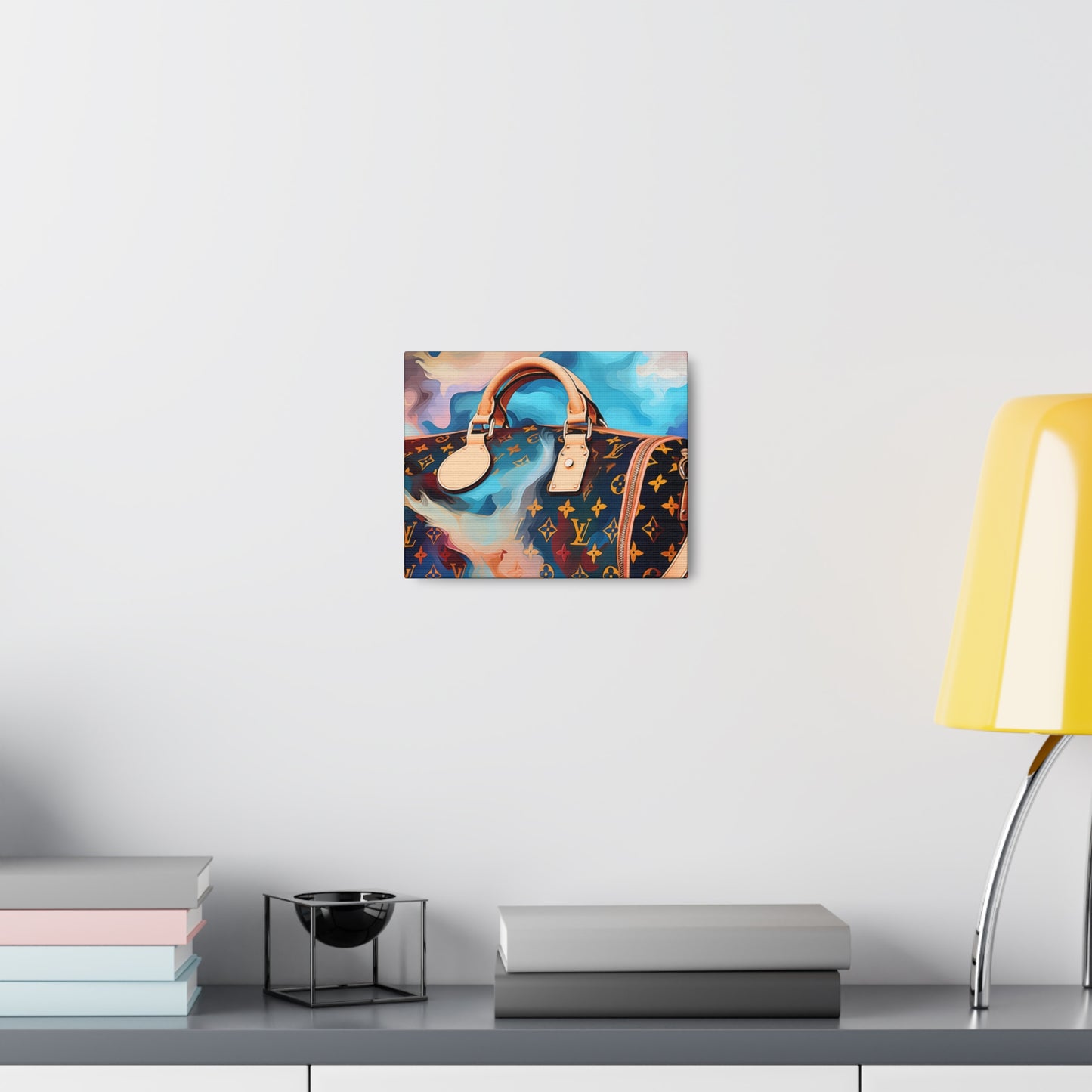 Canvas Gallery Wrap - LV Designer Inspired Wall Art - Abstract