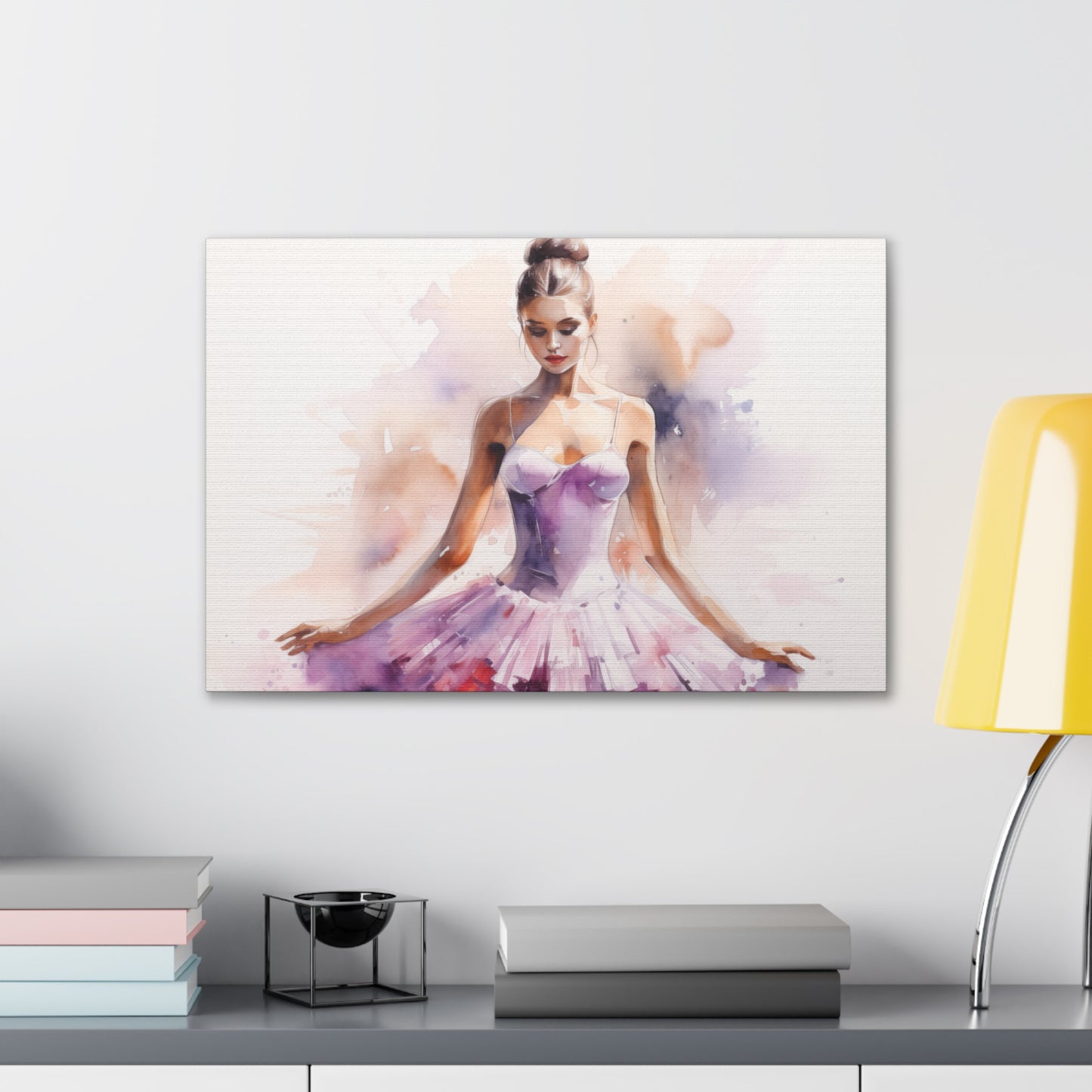 Gallery Wrapped Canvas, Ballerina Beauty, Ballet Art Canvas – Joanna
