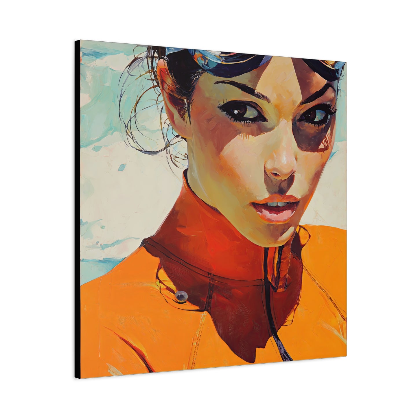 Gallery Wrapped Canvas, Salt and Sea Art Canvas, Marine Art, Diving and Snorkeling Art Canvas – Maria
