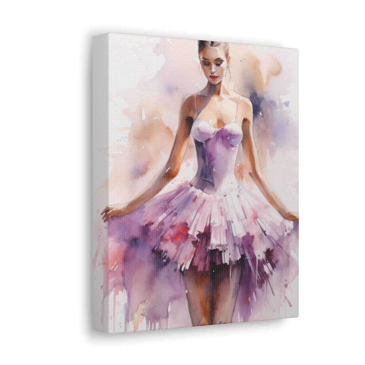 Gallery Wrapped Canvas, Ballerina Beauty, Ballet Art Canvas – Joanna