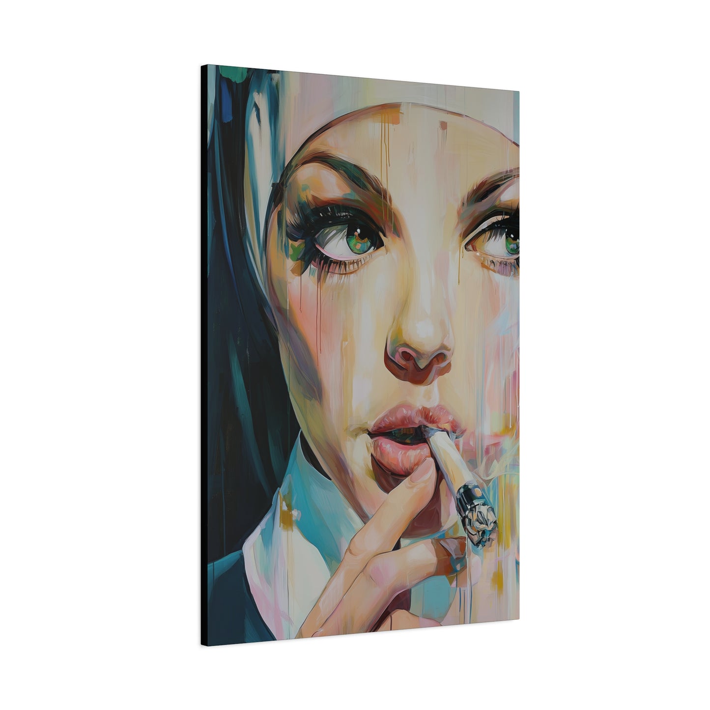 Gallery Wrapped Canvas, Habits and Heresy Art Canvas, Naughty Nuns Art Canvas – Sister Seraphine