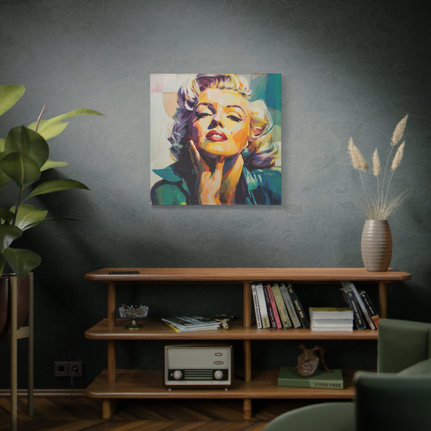 Gallery Wrapped Canvas, The Diva Project Art Canvas, Pinup Art Canvas – Marilyn Monroe - TWO