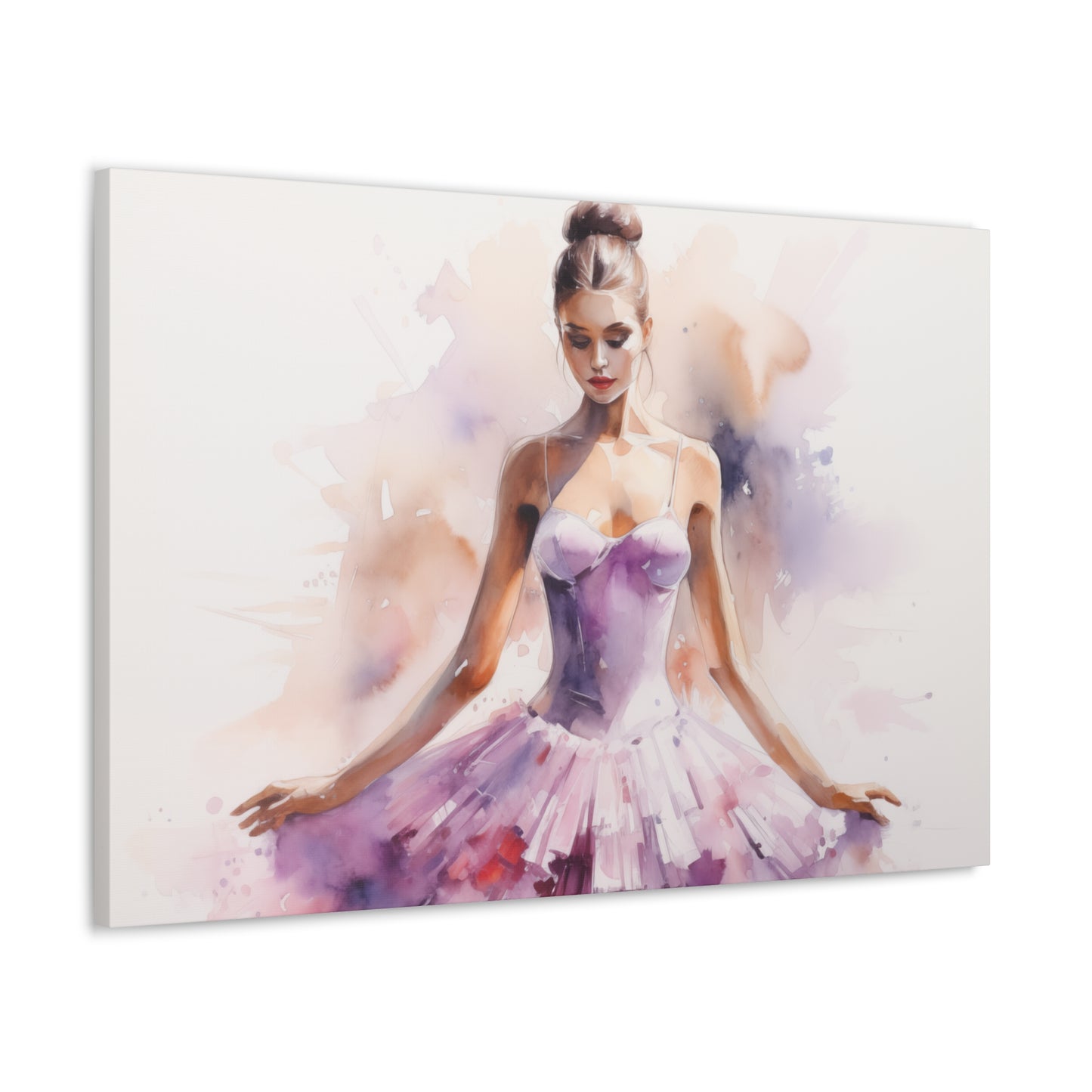 Gallery Wrapped Canvas, Ballerina Beauty, Ballet Art Canvas – Joanna