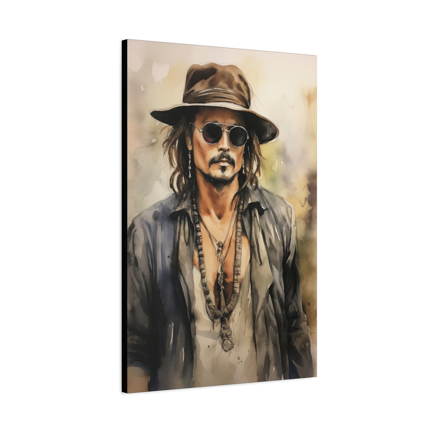 Gallery Wrapped Canvas, Celebrity Inspired, Pop Art Canvas – Depp