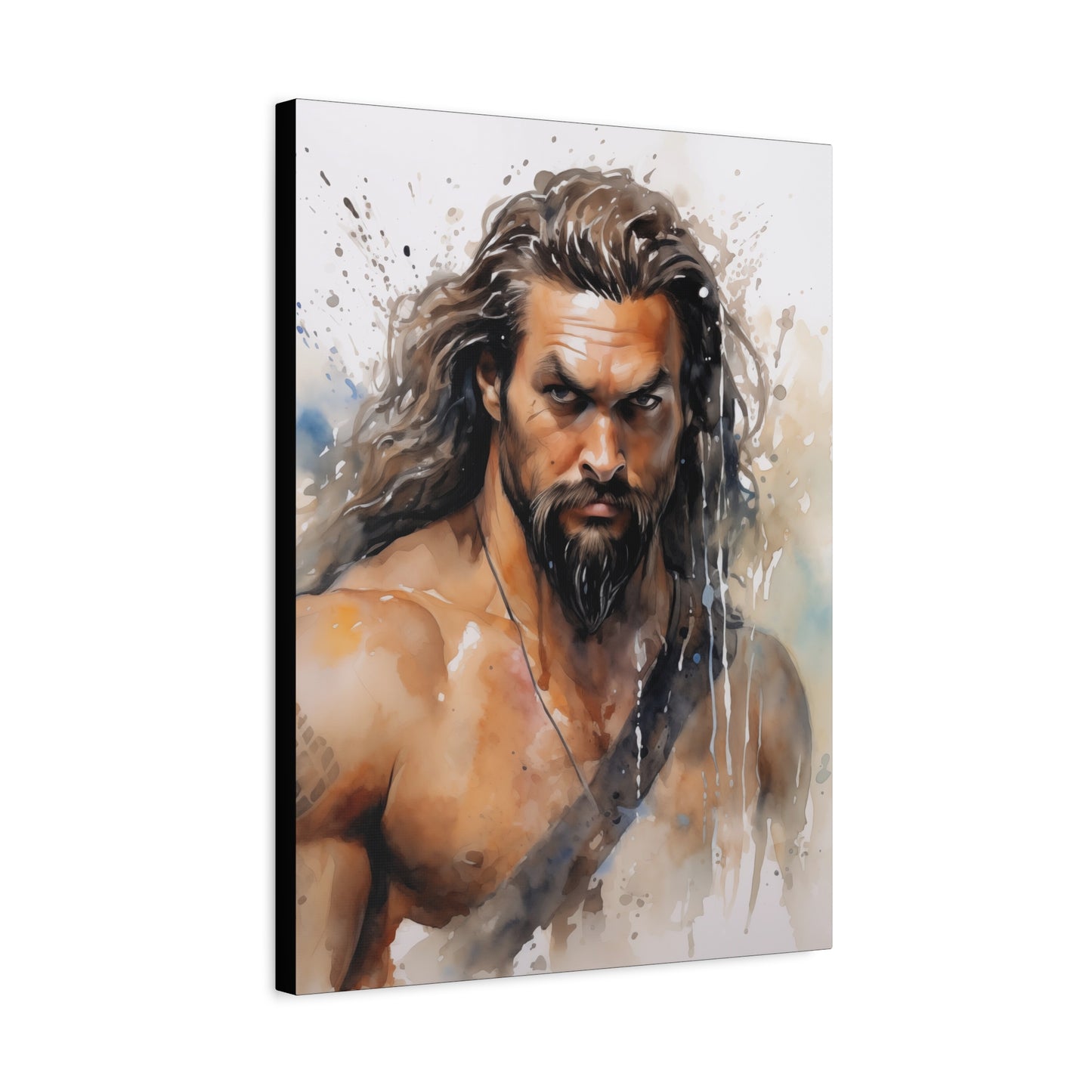 Gallery Wrapped Canvas, Celebrity Inspired, Pop Art Canvas – Jason