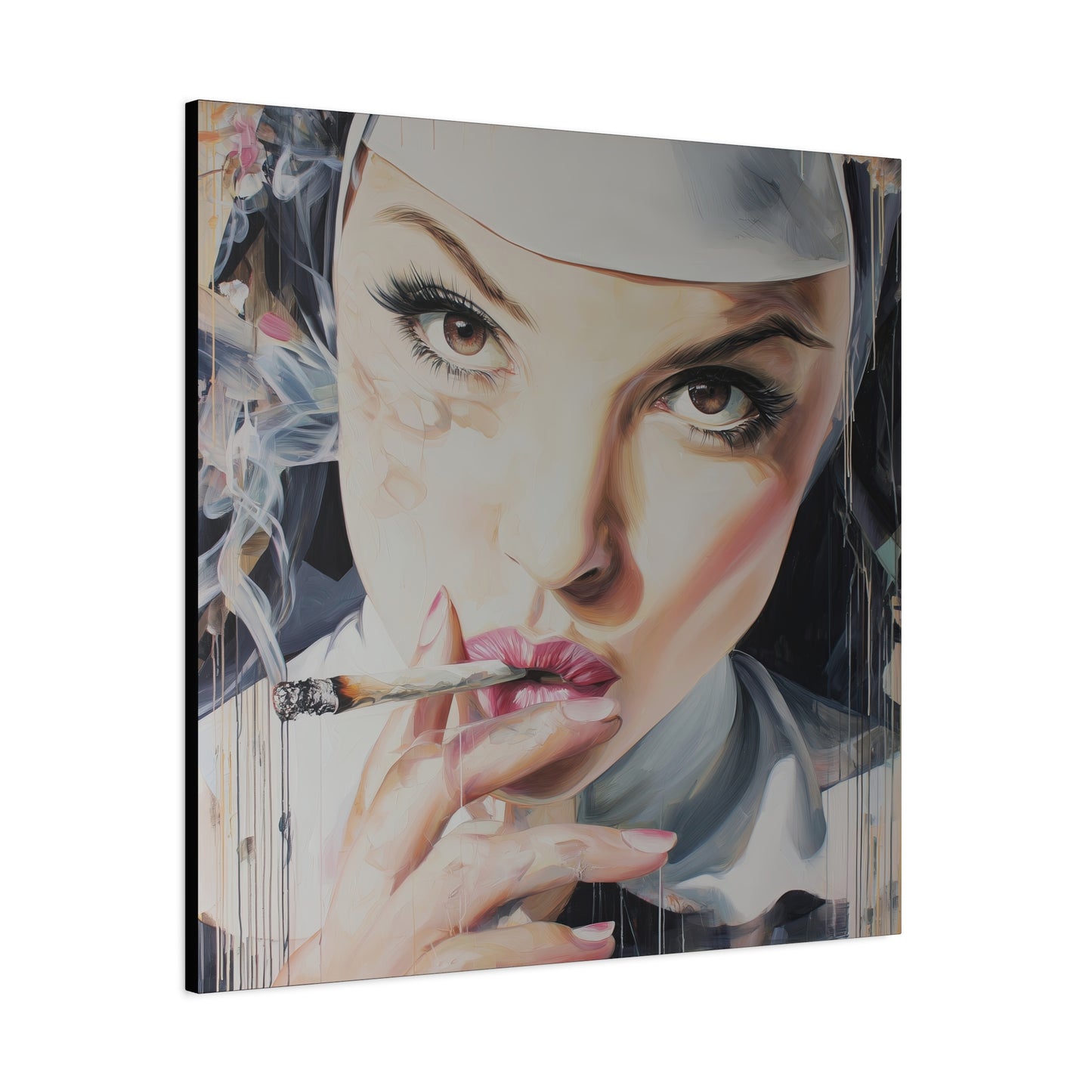 Gallery Wrapped Canvas, Habits and Heresy Art Canvas, Naughty Nuns Art Canvas – Sister Magdalene