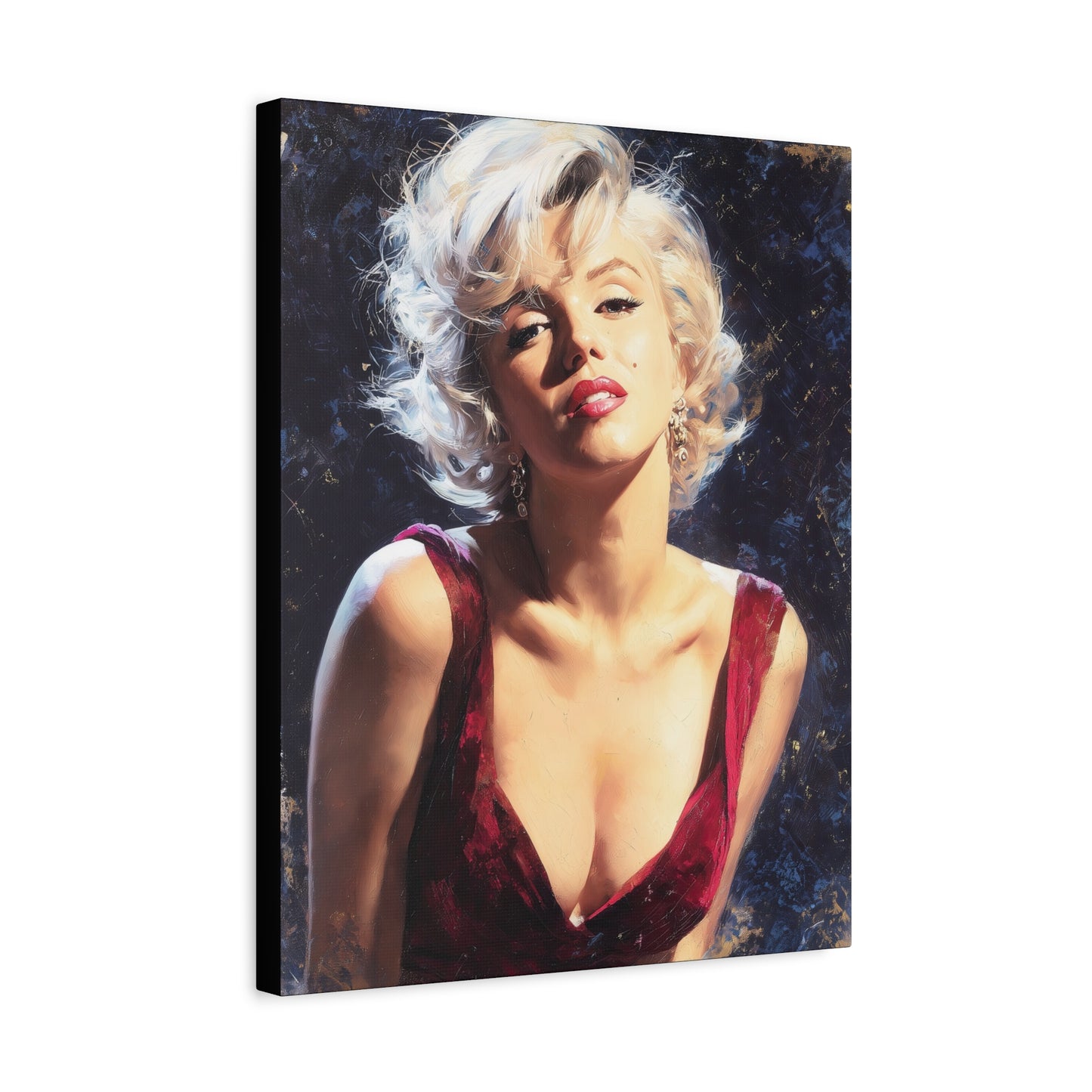 Gallery Wrapped Canvas, The Diva Project Art Canvas, Pinup Art Canvas – Marilyn Monroe - SEVEN