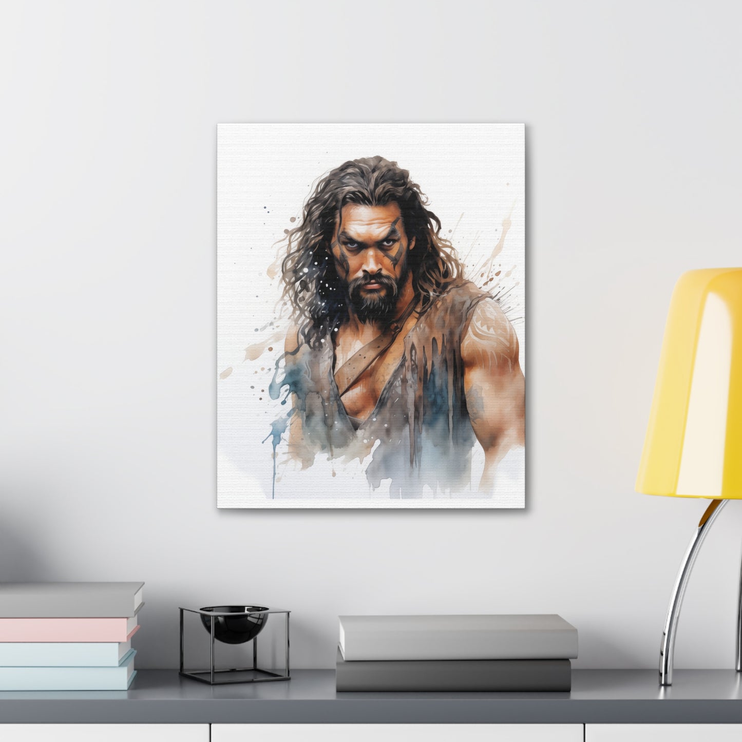 Gallery Wrapped Canvas, Celebrity Inspired, Pop Art Canvas – Jason Also