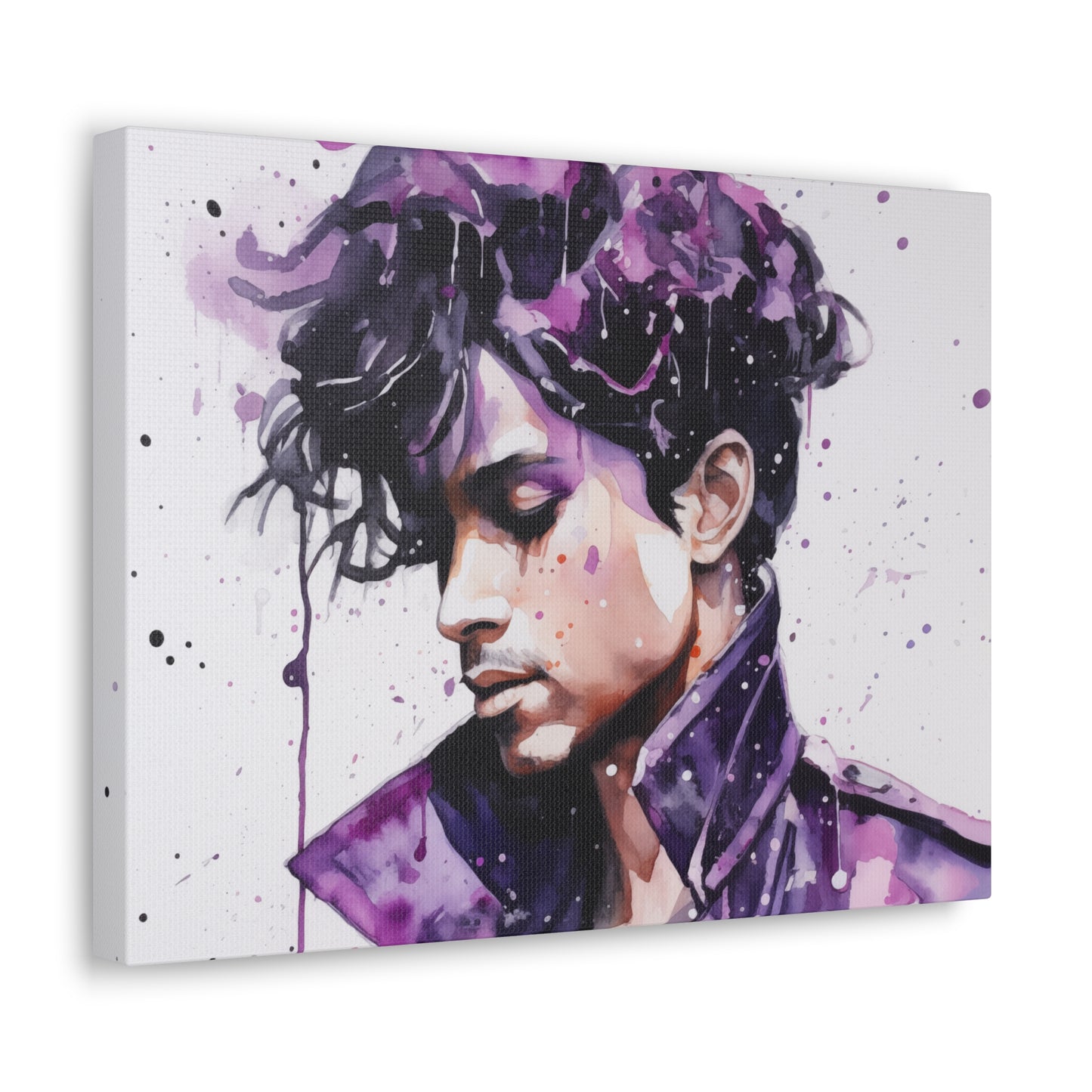Gallery Wrapped Canvas, Celebrity Inspired, Pop Art Canvas – Prince Rogers Also