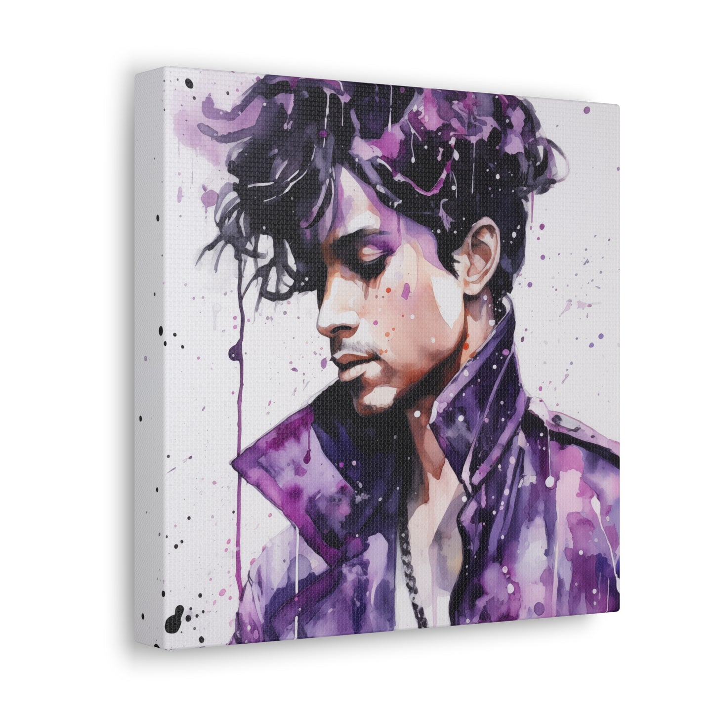 Gallery Wrapped Canvas, Celebrity Inspired, Pop Art Canvas – Prince Rogers Also