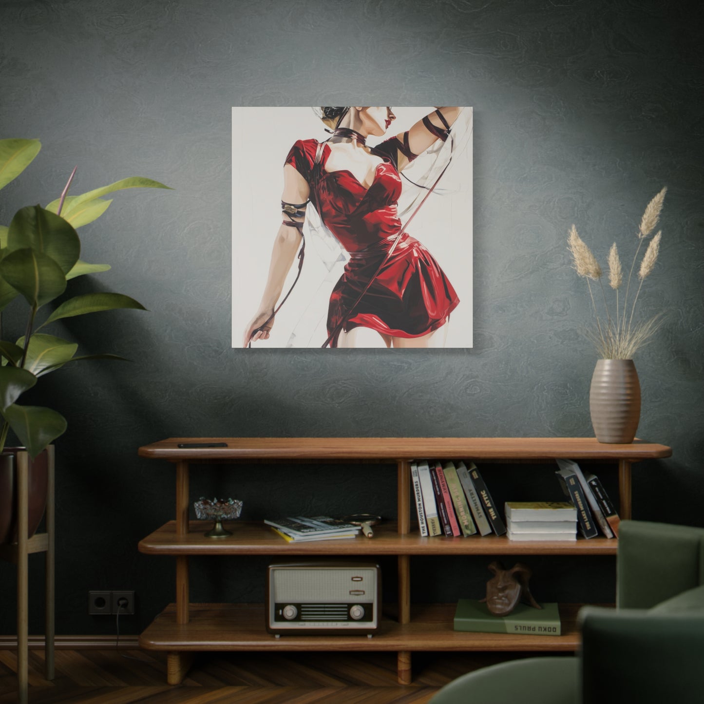 Gallery Wrapped Canvas, Ropes and Reverence Art Canvas, Erotic Shibari Art Canvas – Yumi