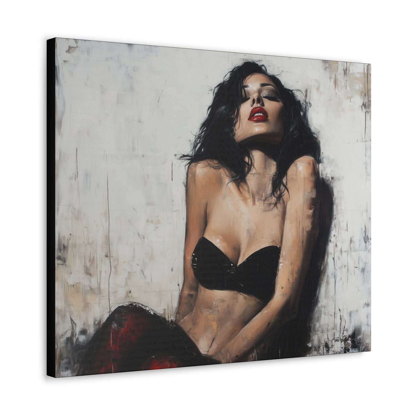 Gallery Wrapped Canvas, Sinners and Saints Art Canvas, Erotic Art Canvas – Alexa