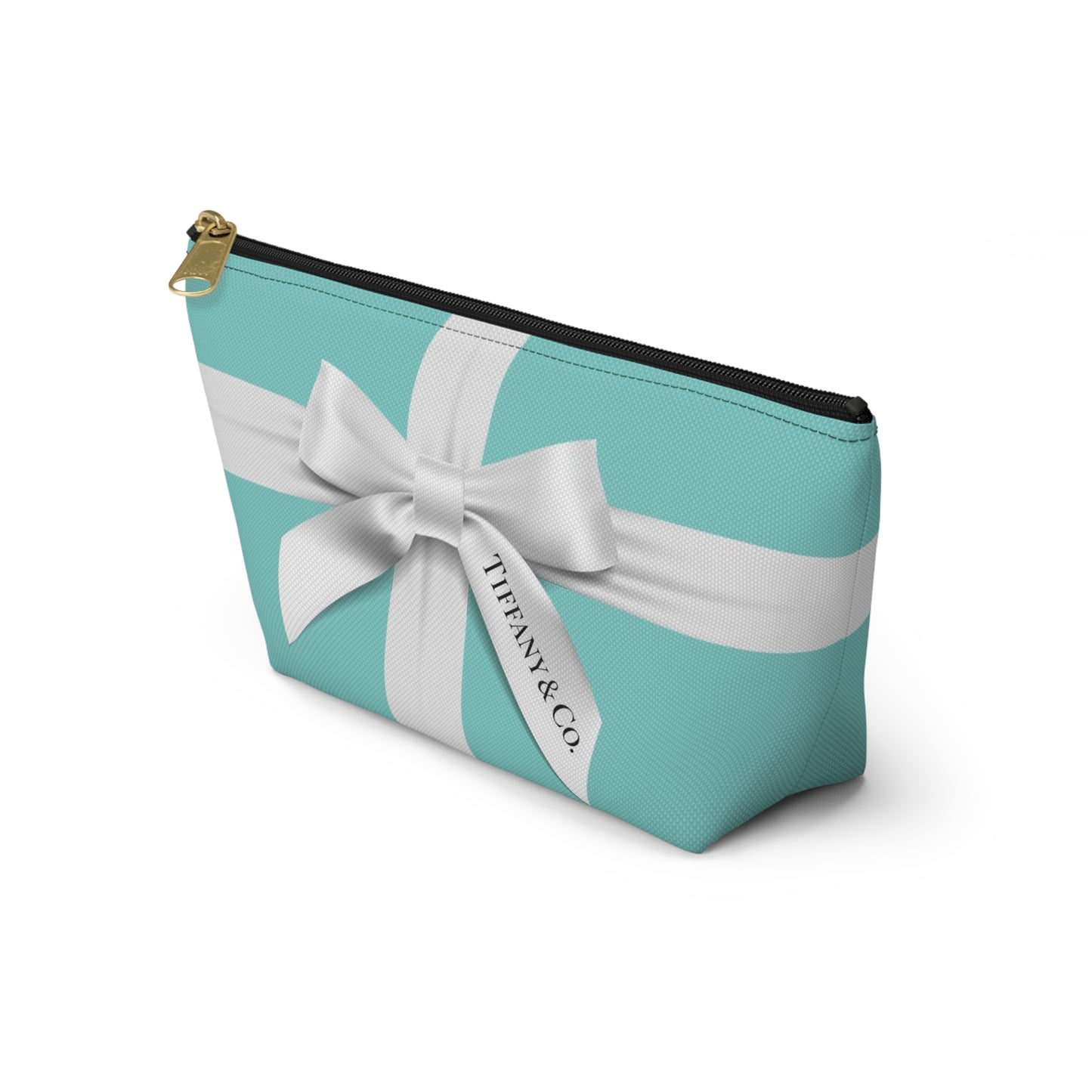 Accessory Cosmetic Travel Pouch - Robin Egg Blue, Little Blue Box, Your Name & Co.