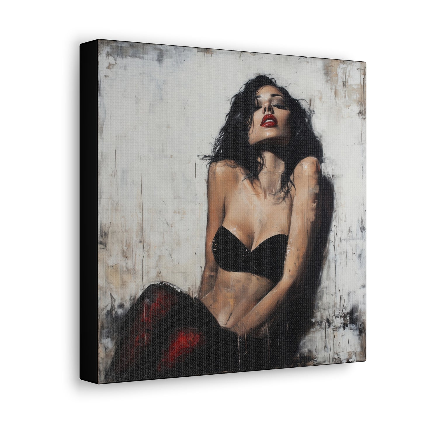 Gallery Wrapped Canvas, Sinners and Saints Art Canvas, Erotic Art Canvas – Alexa