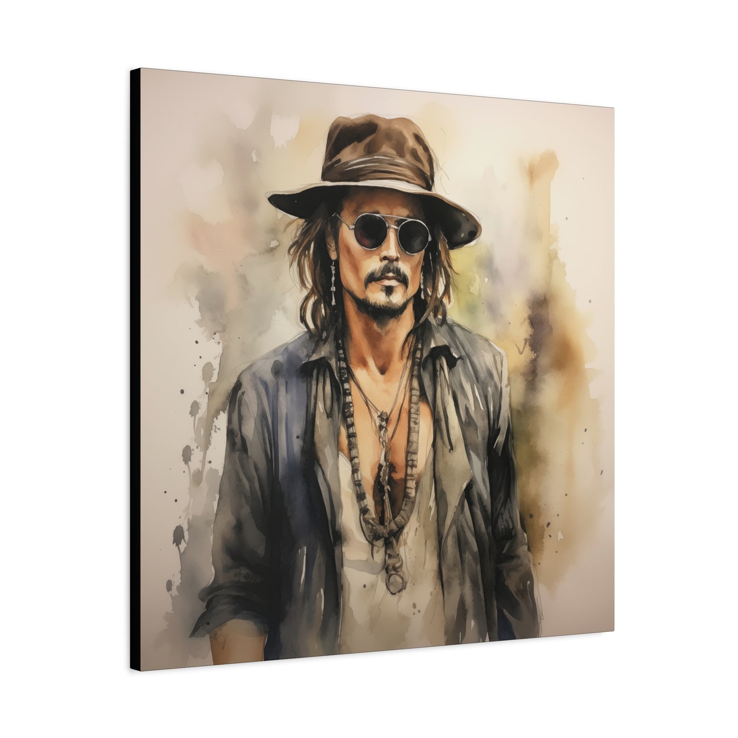 Gallery Wrapped Canvas, Celebrity Inspired, Pop Art Canvas – Depp