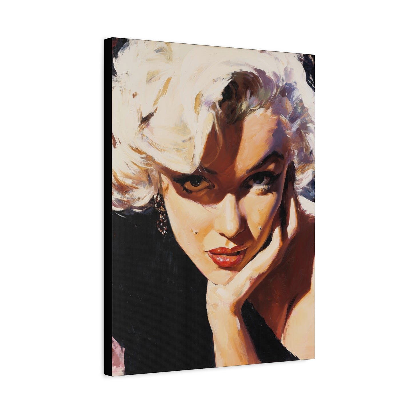 Gallery Wrapped Canvas, The Diva Project Art Canvas, Pinup Art Canvas – Marilyn Monroe - FOUR