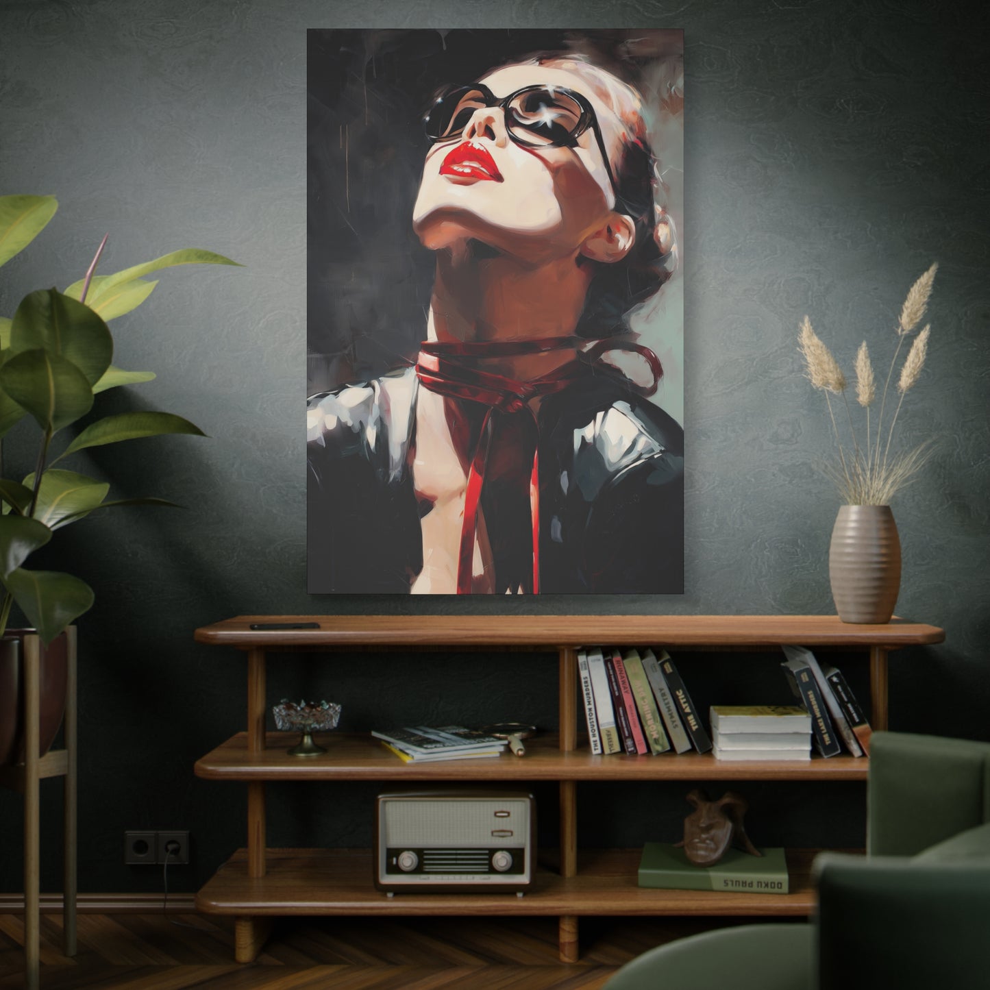 Gallery Wrapped Canvas, Ropes and Reverence Art Canvas, Erotic Shibari Art Canvas – Scarlett