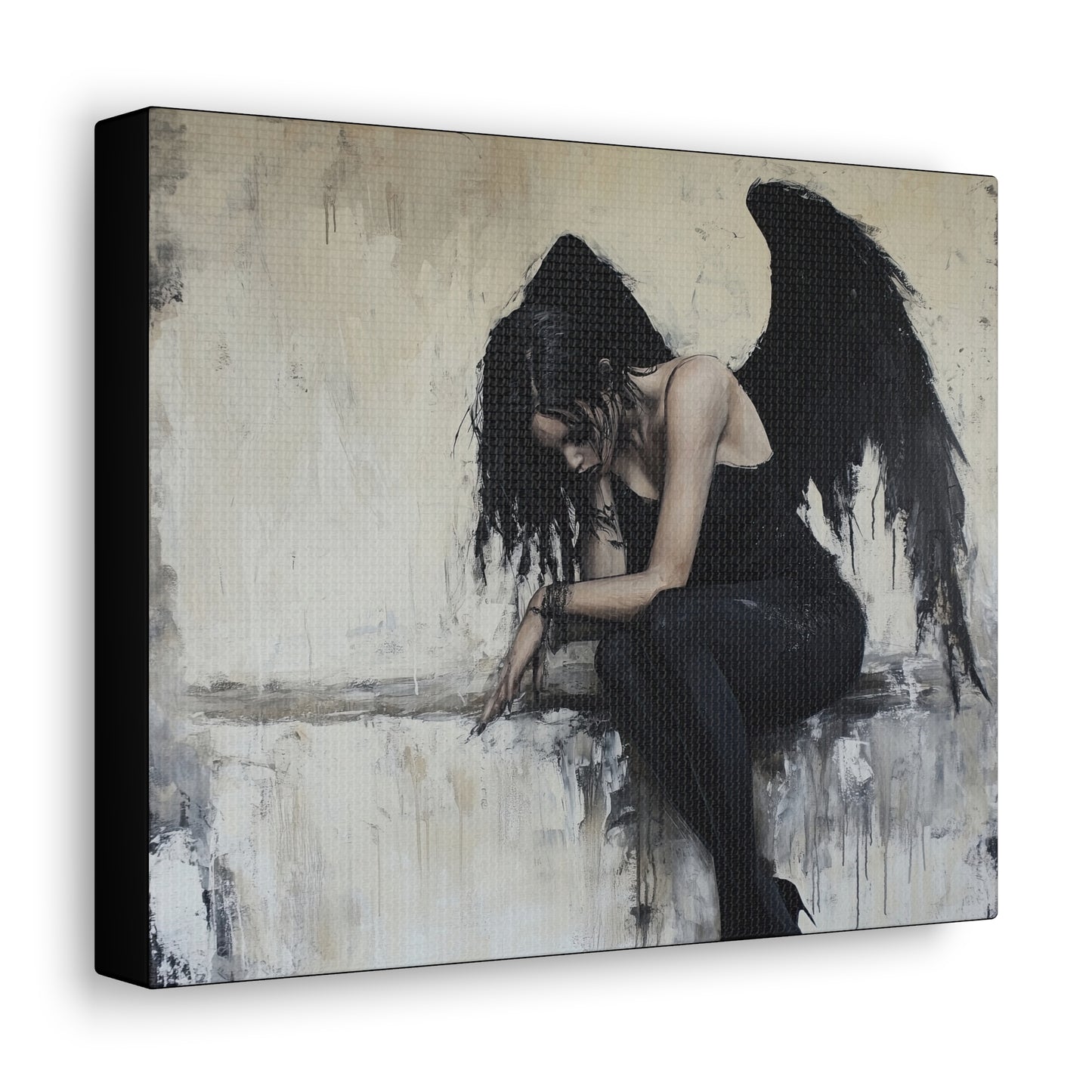 Gallery Wrapped Canvas, Sinners and Saints Art Canvas, Erotic Pinup Art Canvas – Helena