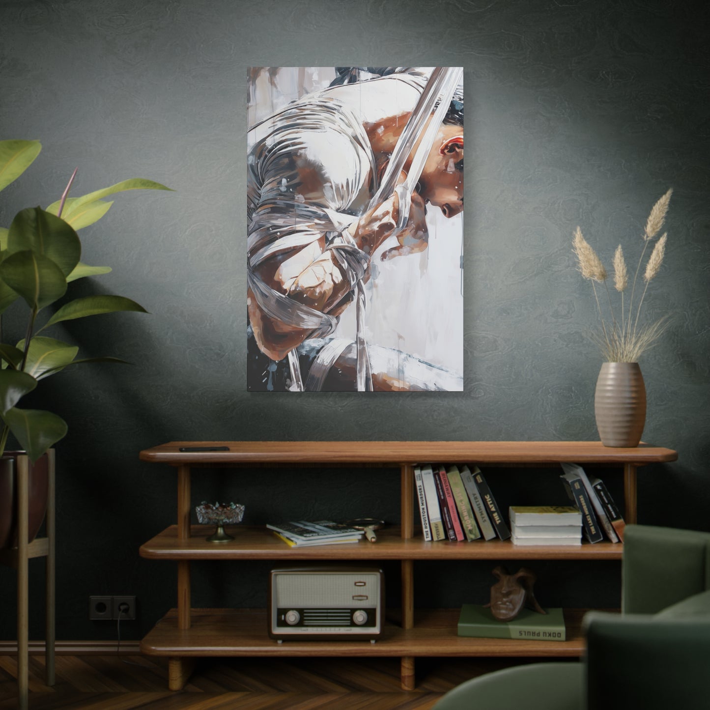 Gallery Wrapped Canvas, Ropes and Reverence Art Canvas, Erotic Shibari Art Canvas – Cassian