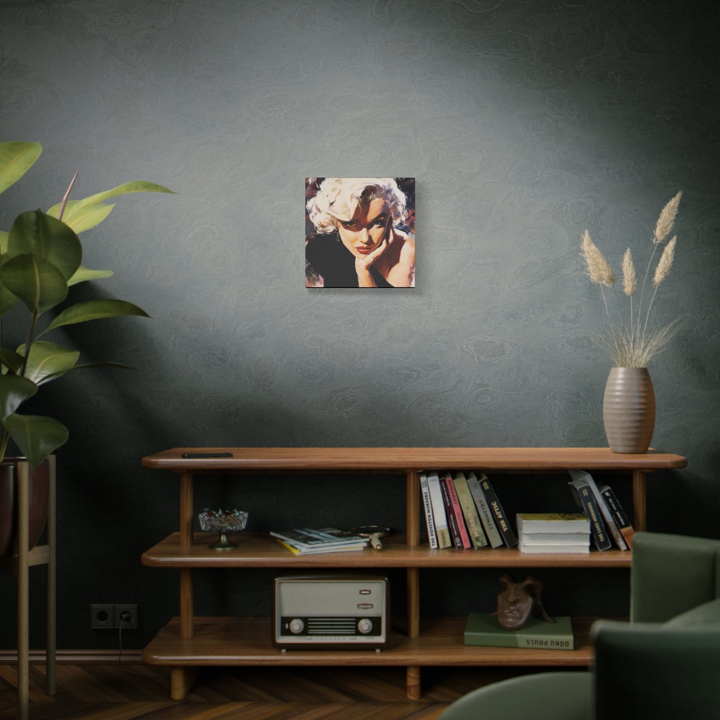 Gallery Wrapped Canvas, The Diva Project Art Canvas, Pinup Art Canvas – Marilyn Monroe - FOUR